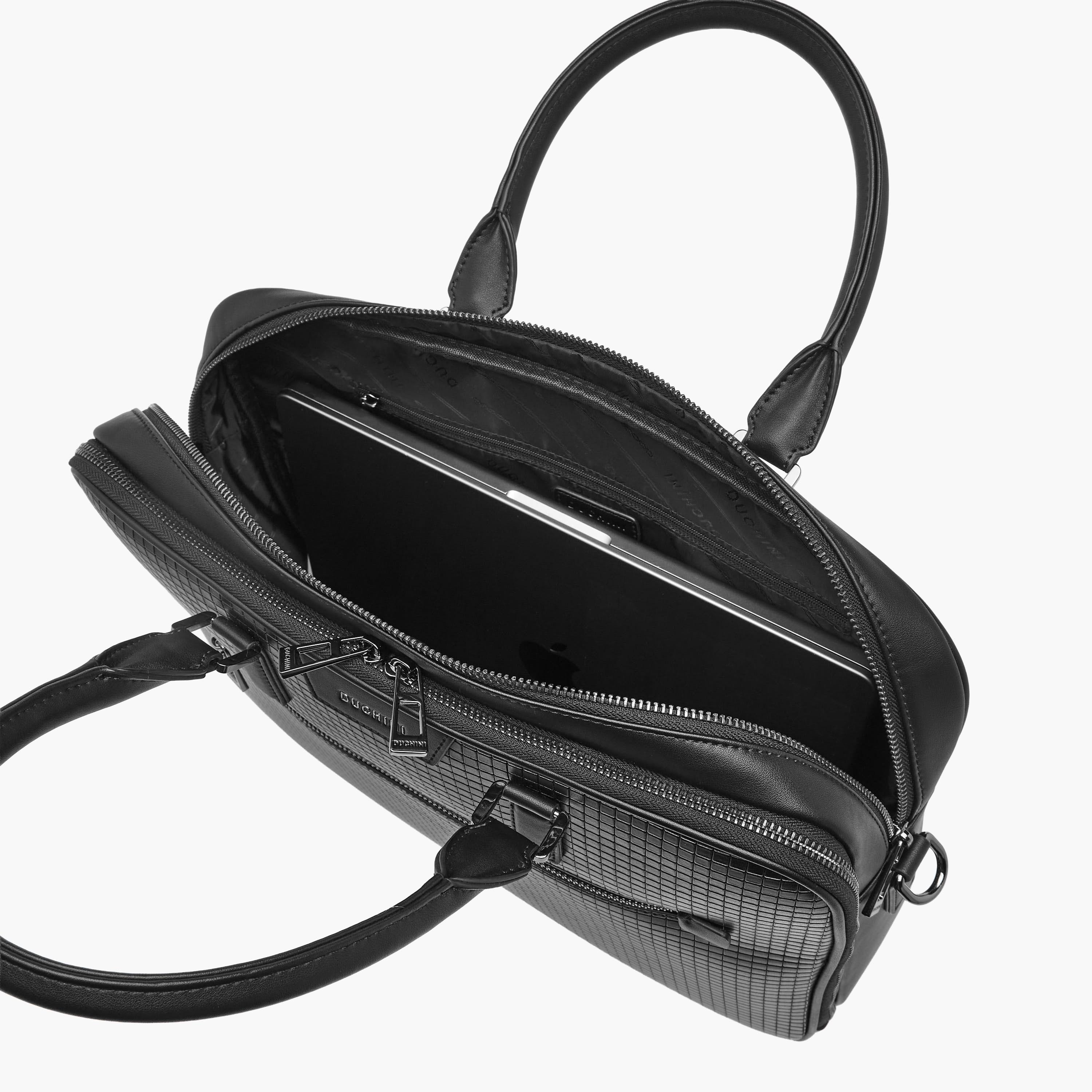 Duchini Men Detachable Strap Portfolio Bag-men-bags-image-8