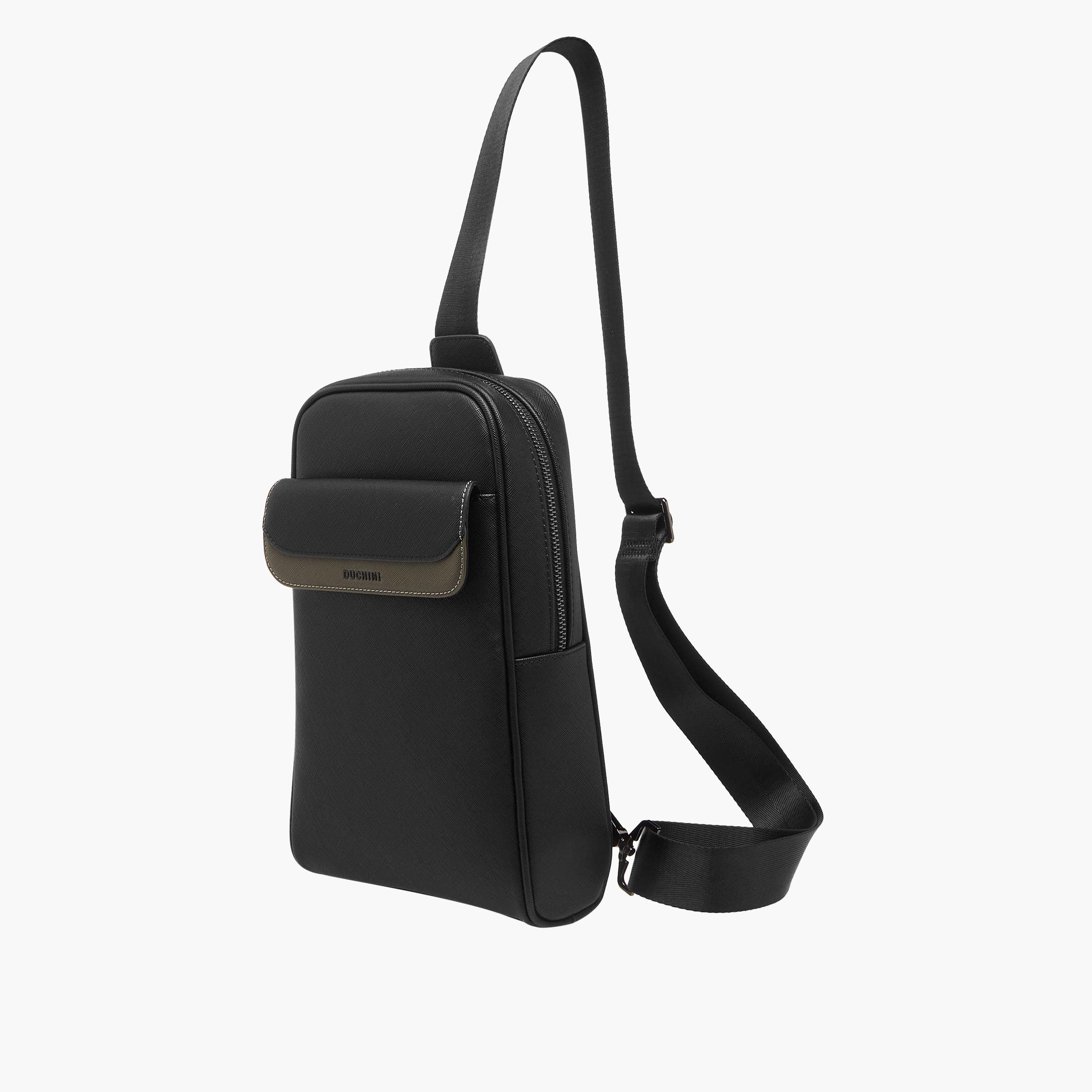 Duchini Men Adjustable Strap Crossbody Bag-men-bags-image-3