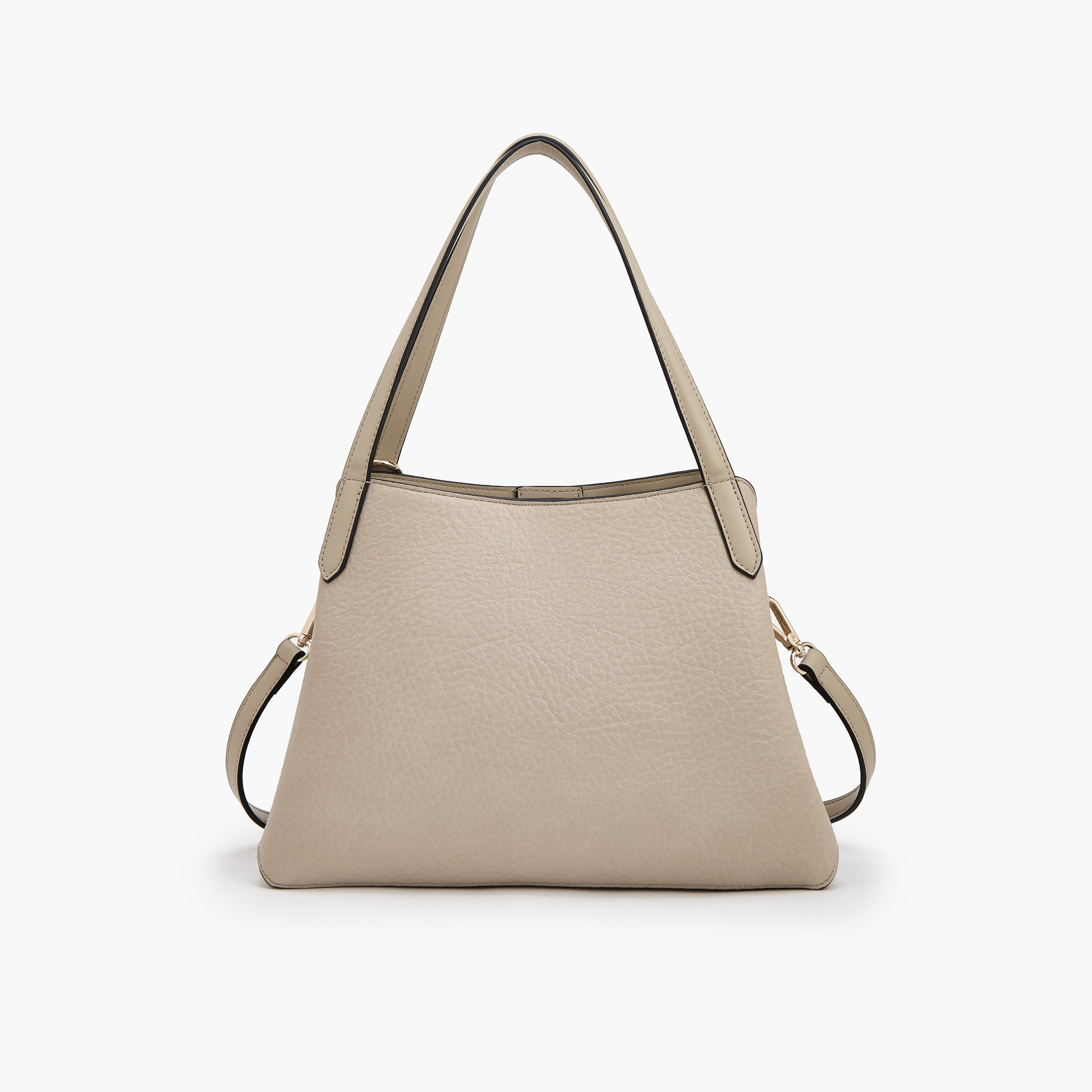 Celeste Textured Shoulder Bag with Detachable Strap-women-bagsandwallets-handbags-image-6