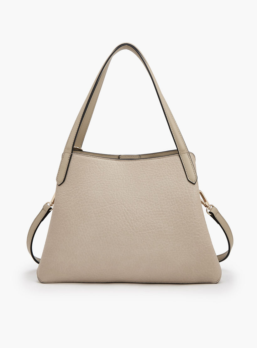 Celeste Textured Shoulder Bag with Detachable Strap-women-bagsandwallets-handbags-image-6