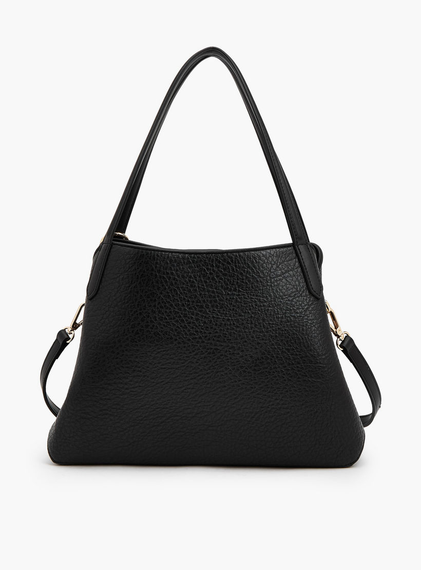 شنطة كتف بارزة الملمس بحزام قابل للفصل من سيليست-women-bagsandwallets-handbags-image-6