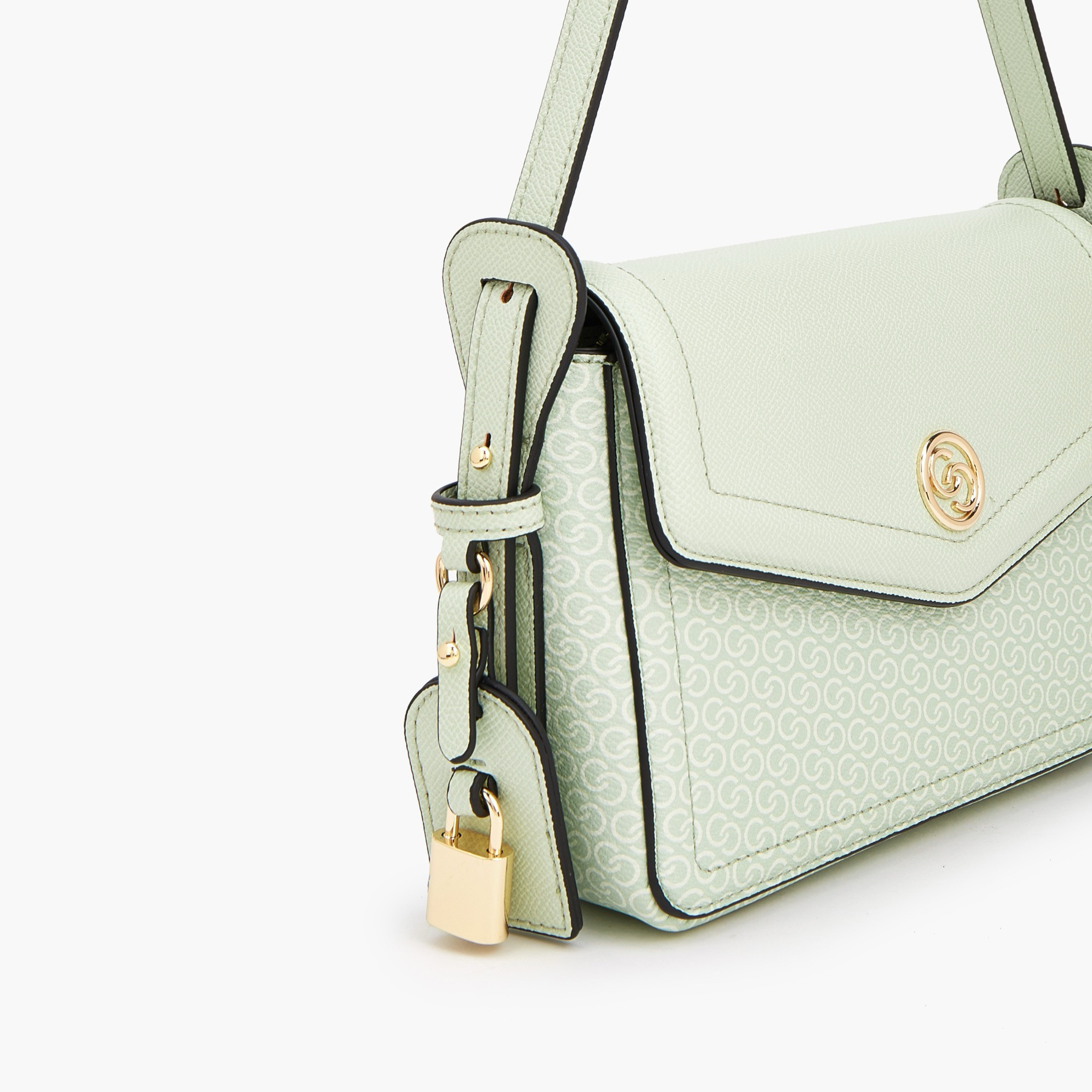 شنطة كروس بودي بطبعات مونوجرام بحزام قابل للتعديل من سيليست-women-bagsandwallets-handbags-image-4