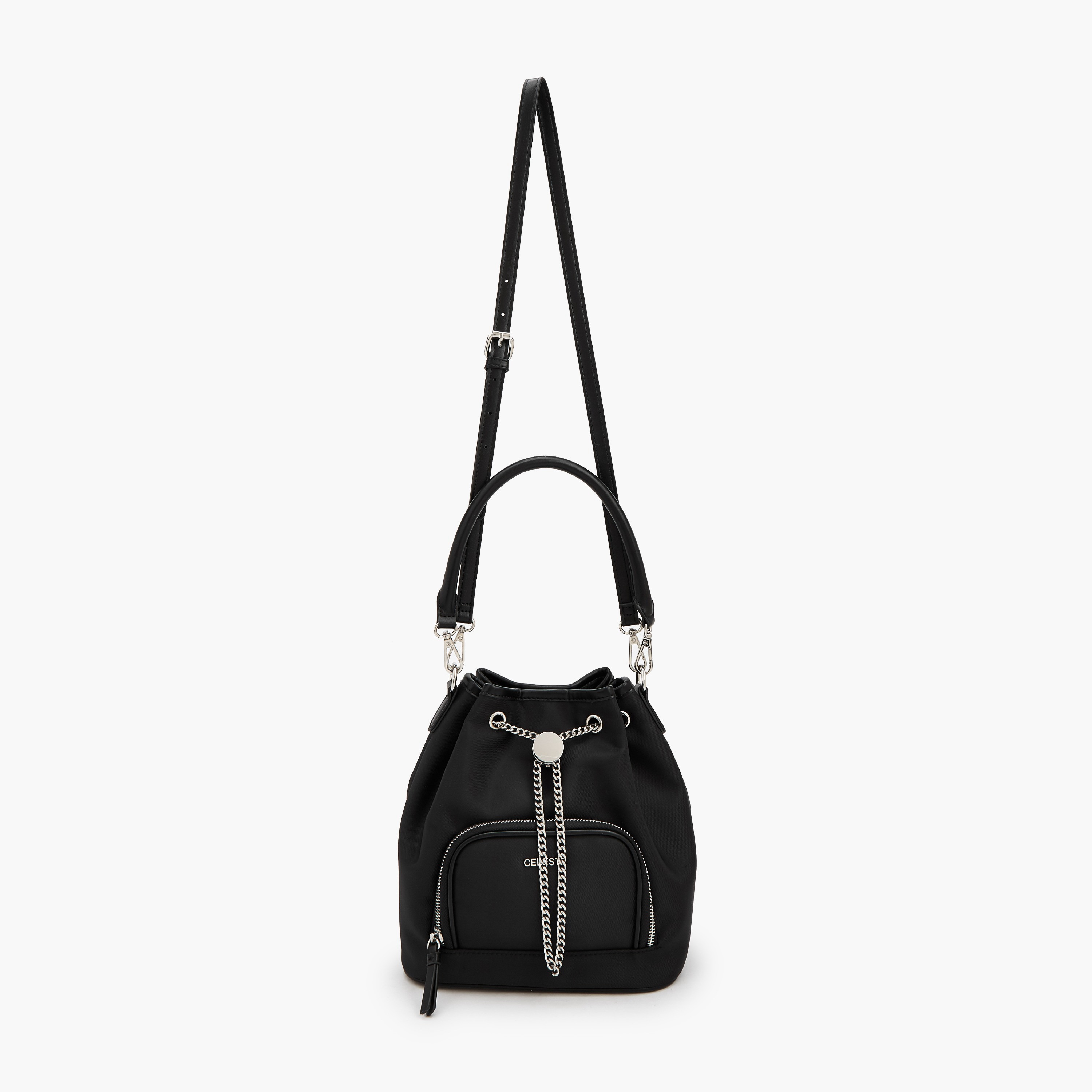 شنطة باكيت سادة بحزام قابل للفصل من سيليست-women-bagsandwallets-handbags-image-2