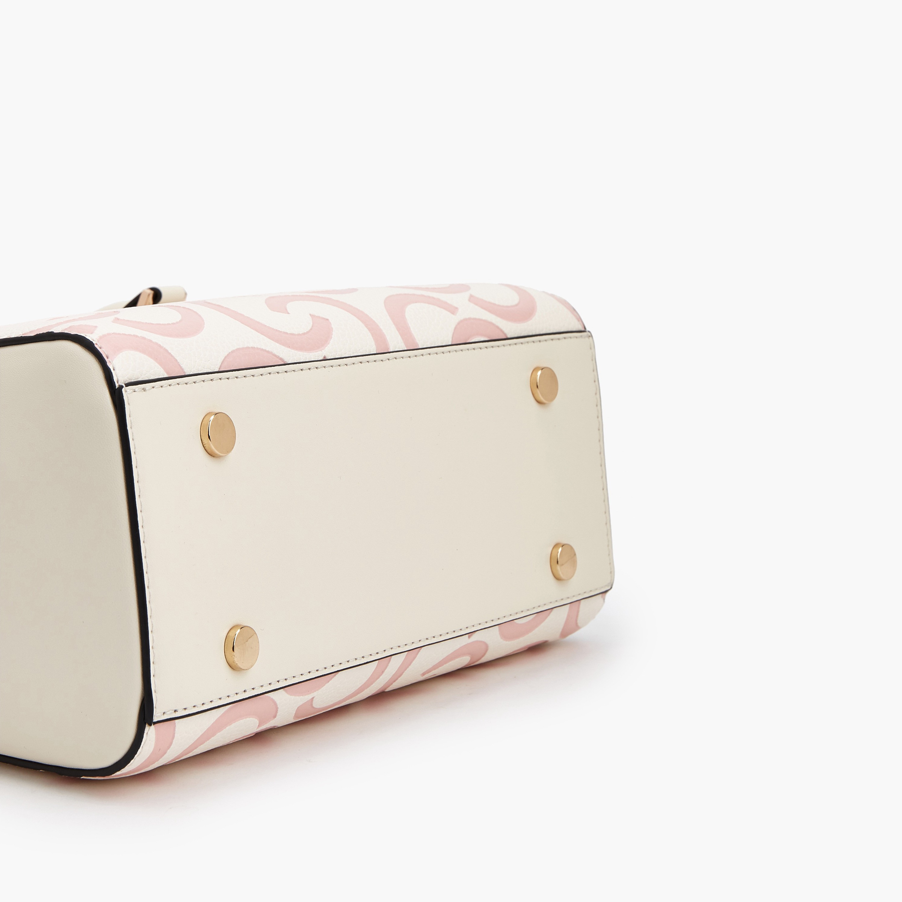 شنطة توتي بنقوش مونوجرام بارزة بحزام قابل للتعديل من سيليست-women-bagsandwallets-handbags-image-6