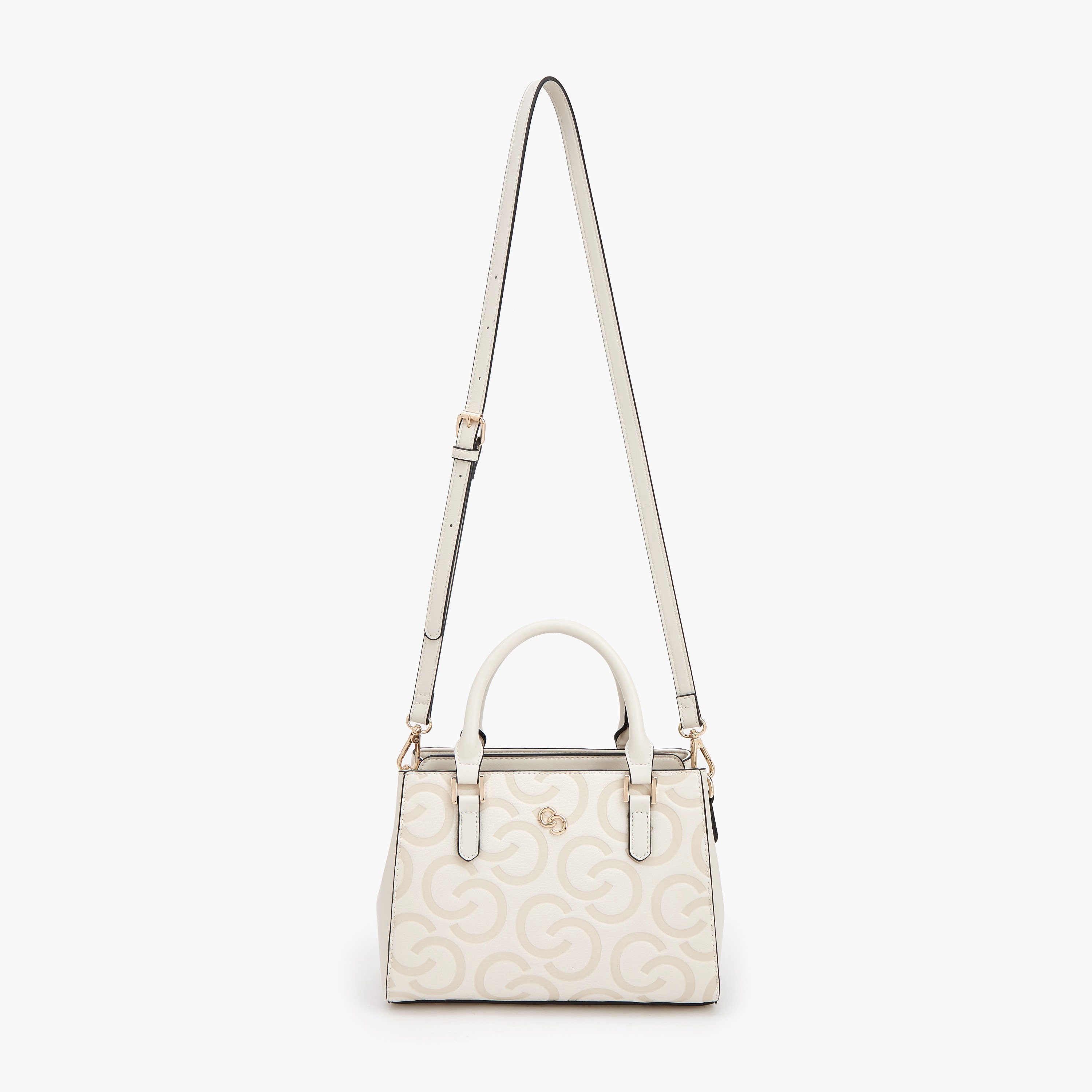 Celeste Monogram Debossed Tote Bag with Adjustable Strap-women-bagsandwallets-handbags-image-3