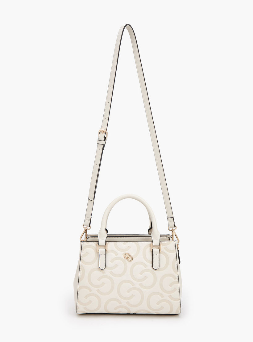 Celeste Monogram Debossed Tote Bag with Adjustable Strap-women-bagsandwallets-handbags-image-3