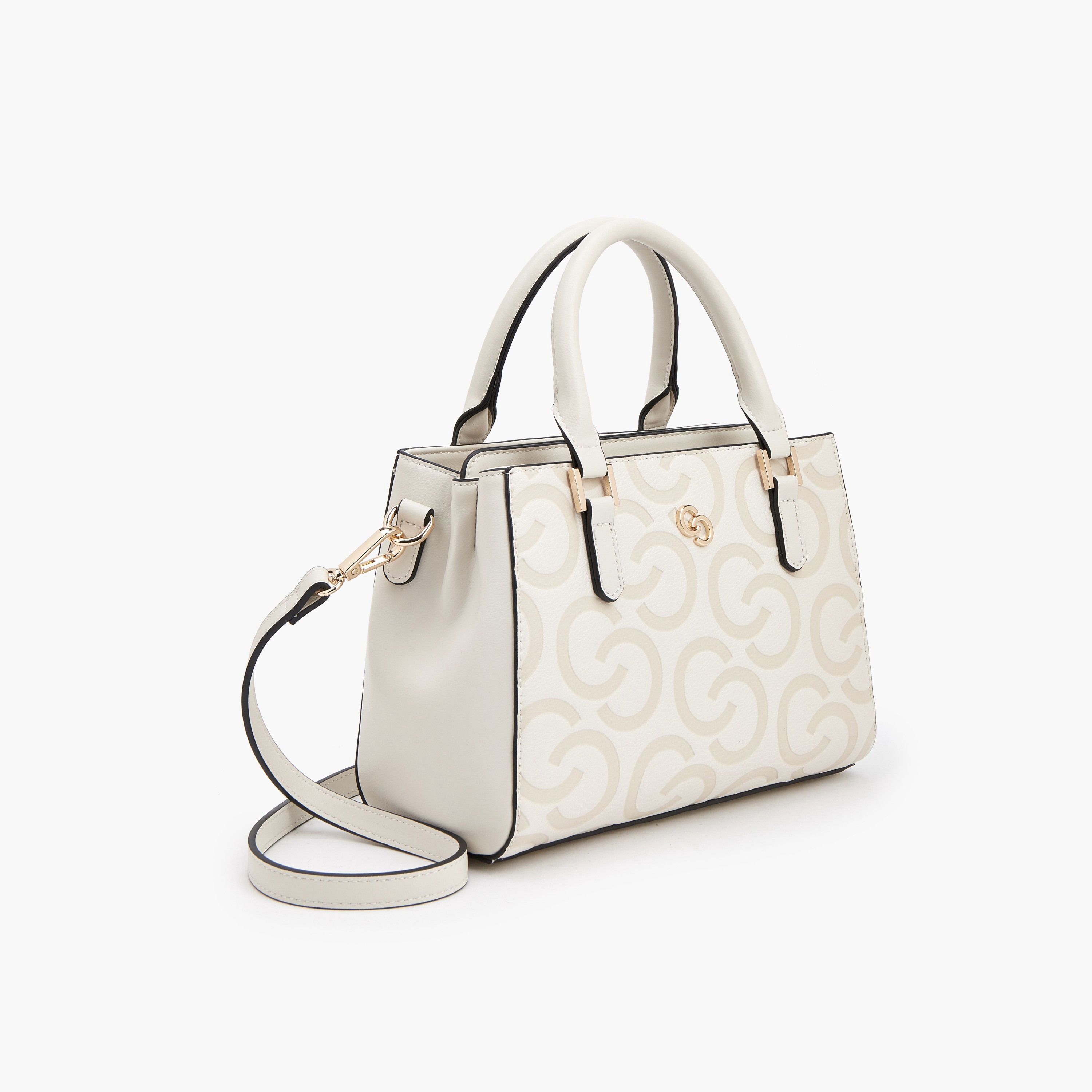 Celeste Monogram Debossed Tote Bag with Adjustable Strap-women-bagsandwallets-handbags-image-4