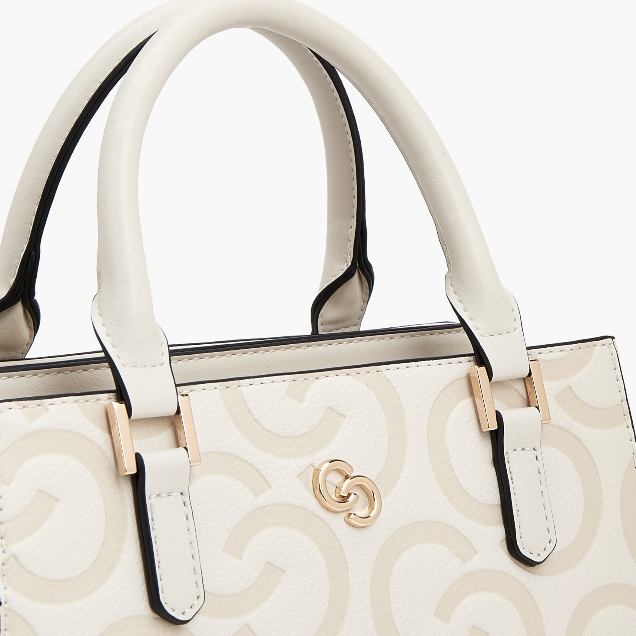 Celeste Monogram Debossed Tote Bag with Adjustable Strap-women-bagsandwallets-handbags-image-5