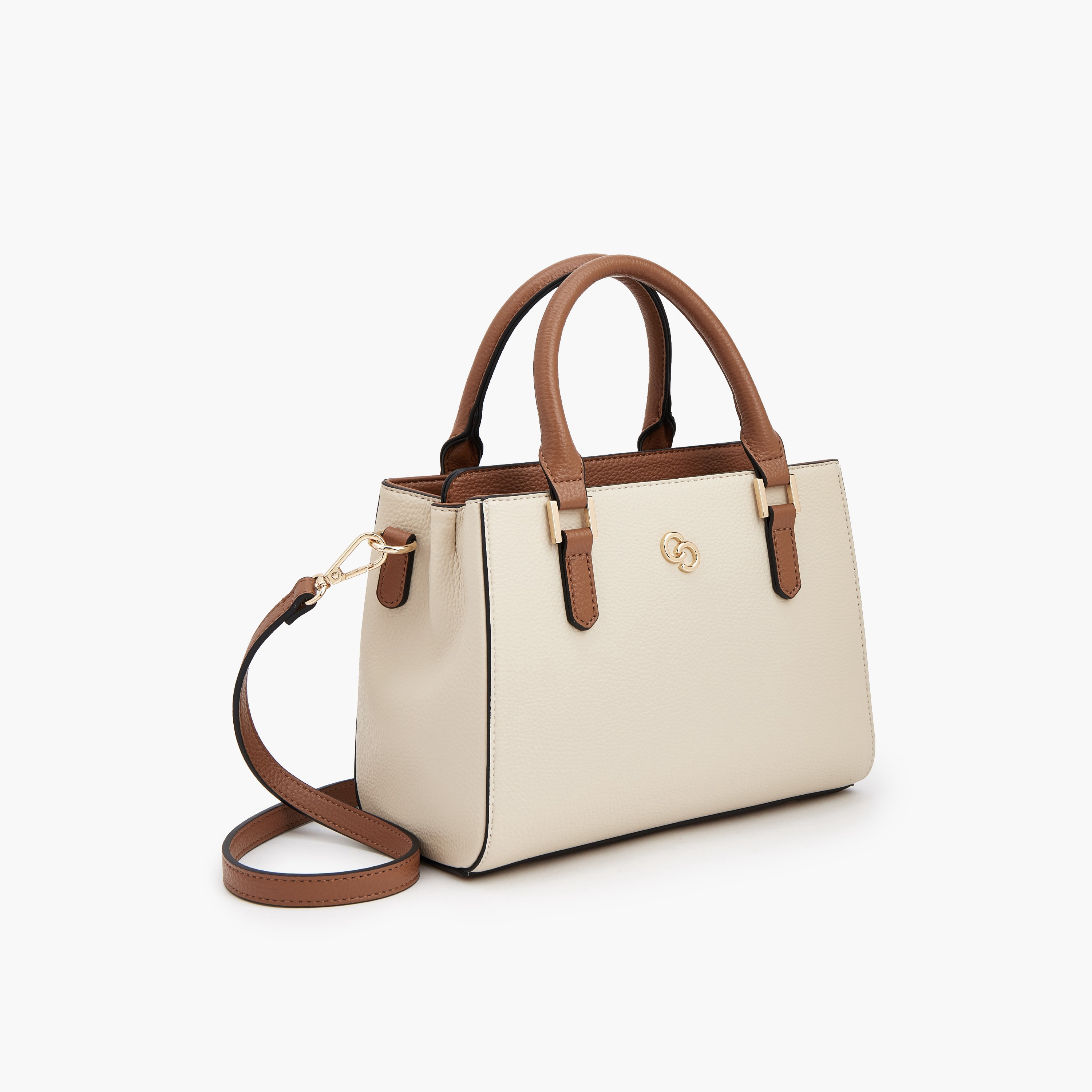 Celeste Textured Tote Bag with Double Handle-women-bagsandwallets-handbags-image-4