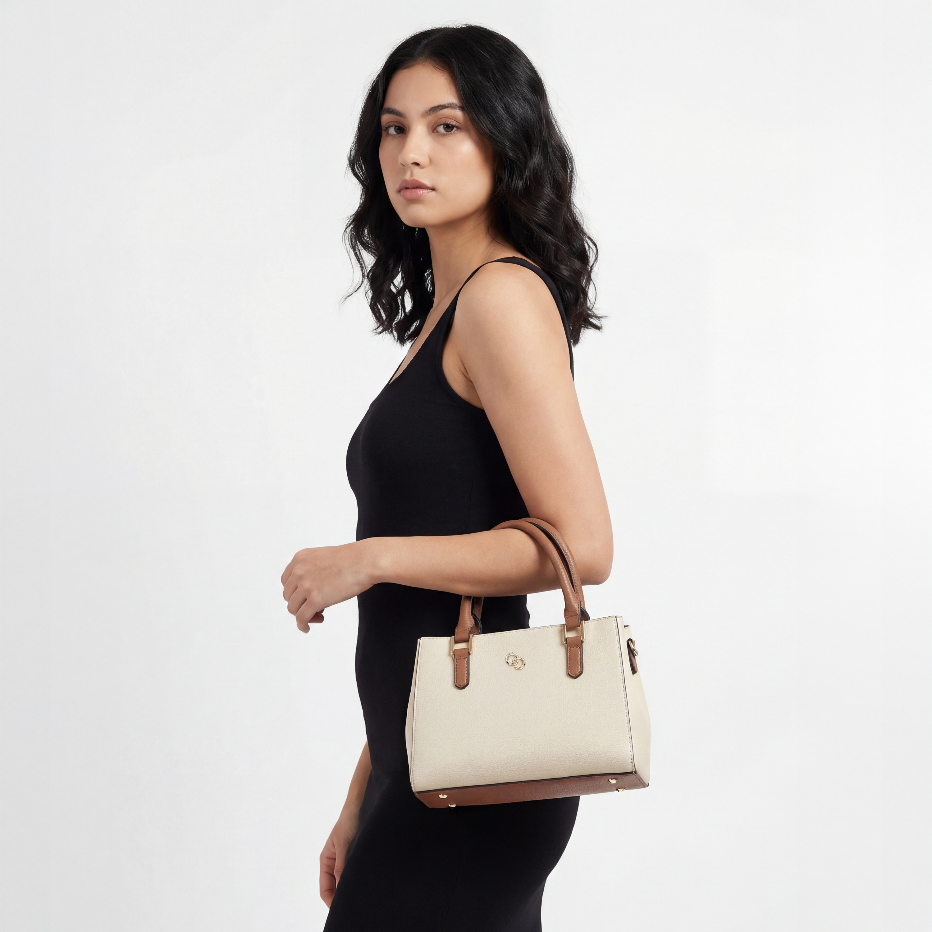 Celeste Textured Tote Bag with Double Handle-women-bagsandwallets-handbags-image-2