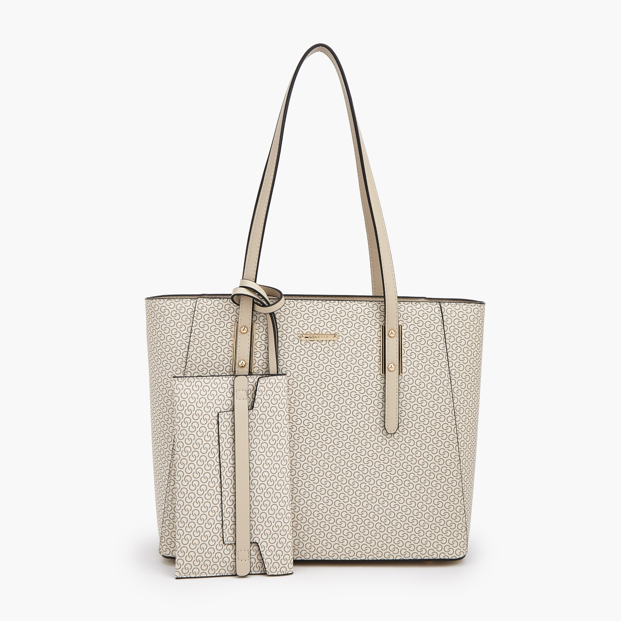 Celeste Monogram Print Tote Bag with Shoulder Bag and Pouch-women-bagsandwallets-handbags-image-3