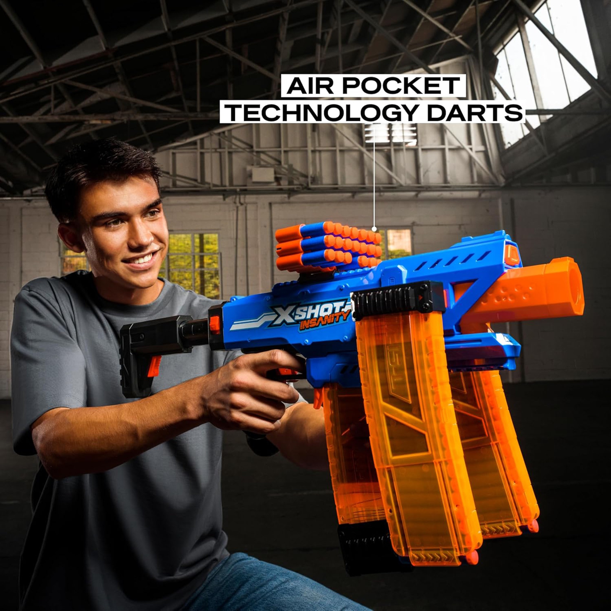 X-Shot Insanity Motorised Clip Blaster Toy-toys-outdoor-gunsandfoamblasters-image-7