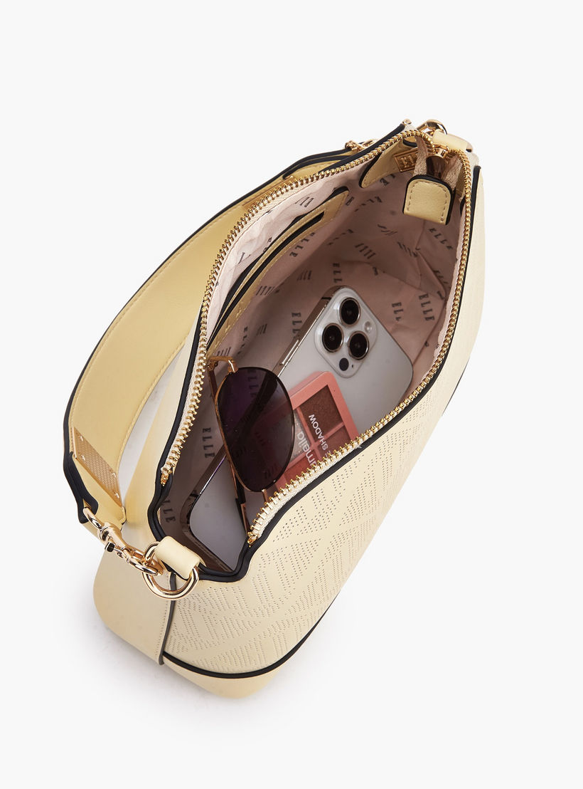 شنطة كتف بارزة الملمس مفرّغة بالليزر وحزام قابل للفصل من إيل-women-bagsandwallets-handbags-image-8