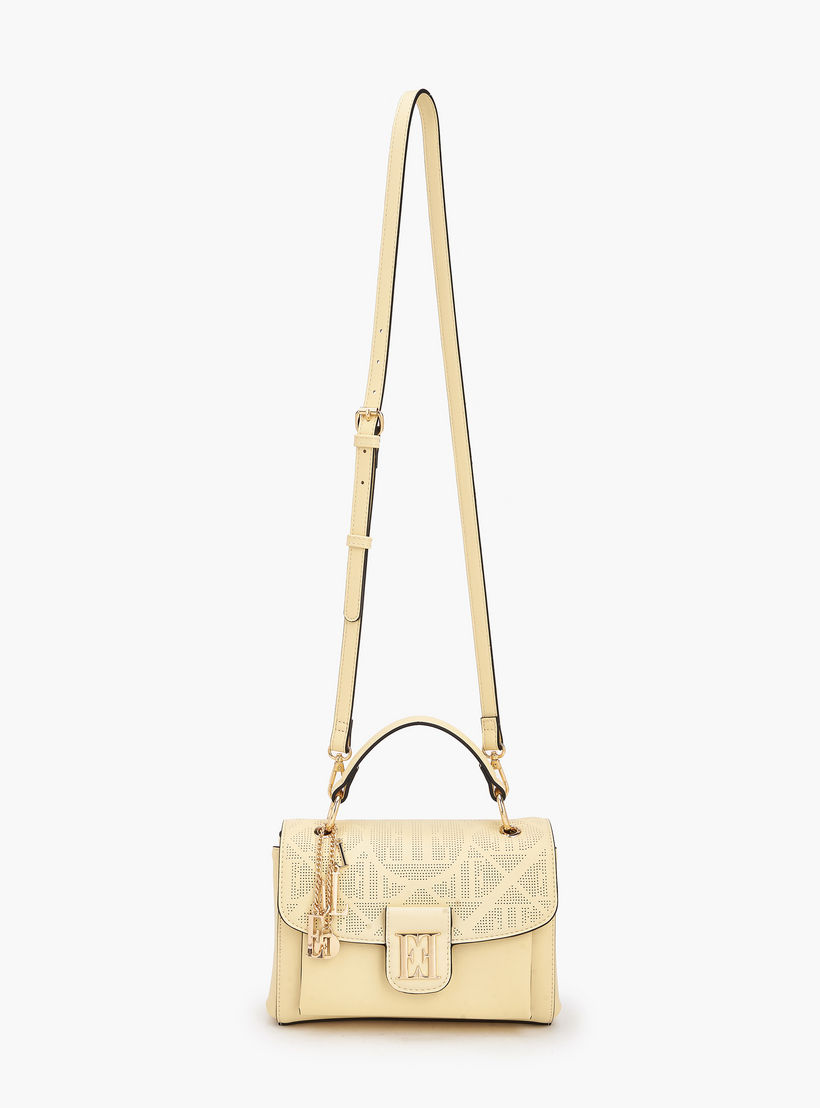 شنطة ساتشيل بارزة الملمس بقص ليزر وحزام قابل للفصل من إيل-women-bagsandwallets-handbags-image-2