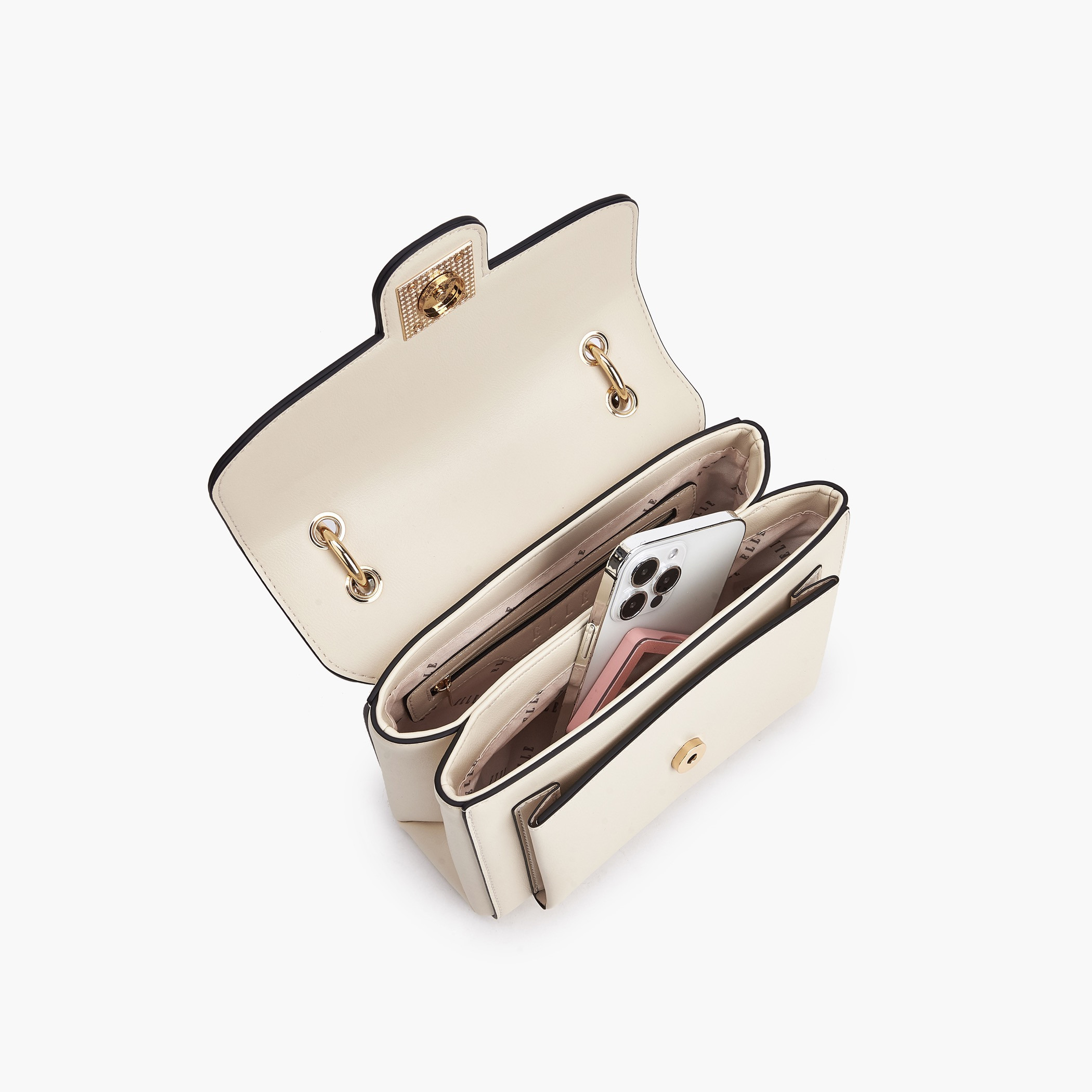 شنطة ساتشيل بارزة الملمس بقص ليزر وحزام قابل للفصل من إيل-women-bagsandwallets-handbags-image-7