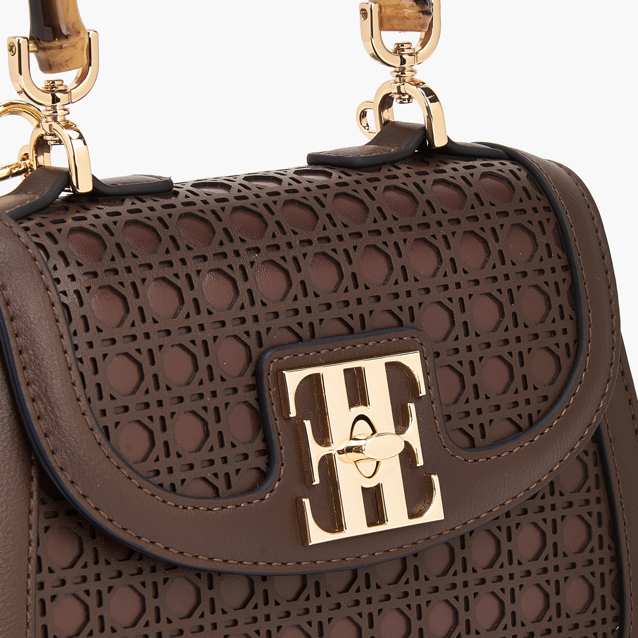 Elle Textured Crossbody Bag with Detachable Strap-women-bagsandwallets-handbags-image-4