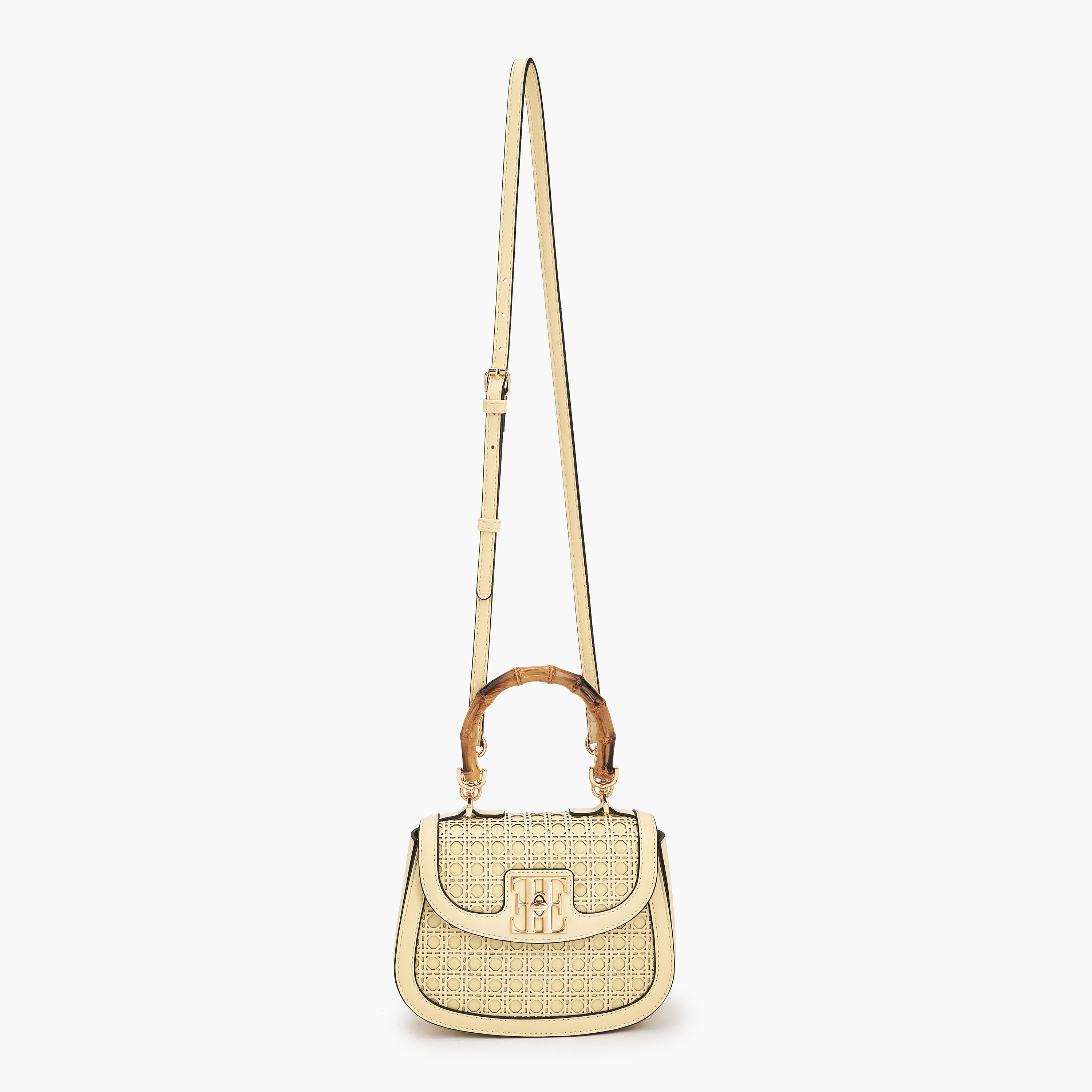 Elle Textured Crossbody Bag with Detachable Strap-women-bagsandwallets-handbags-image-2