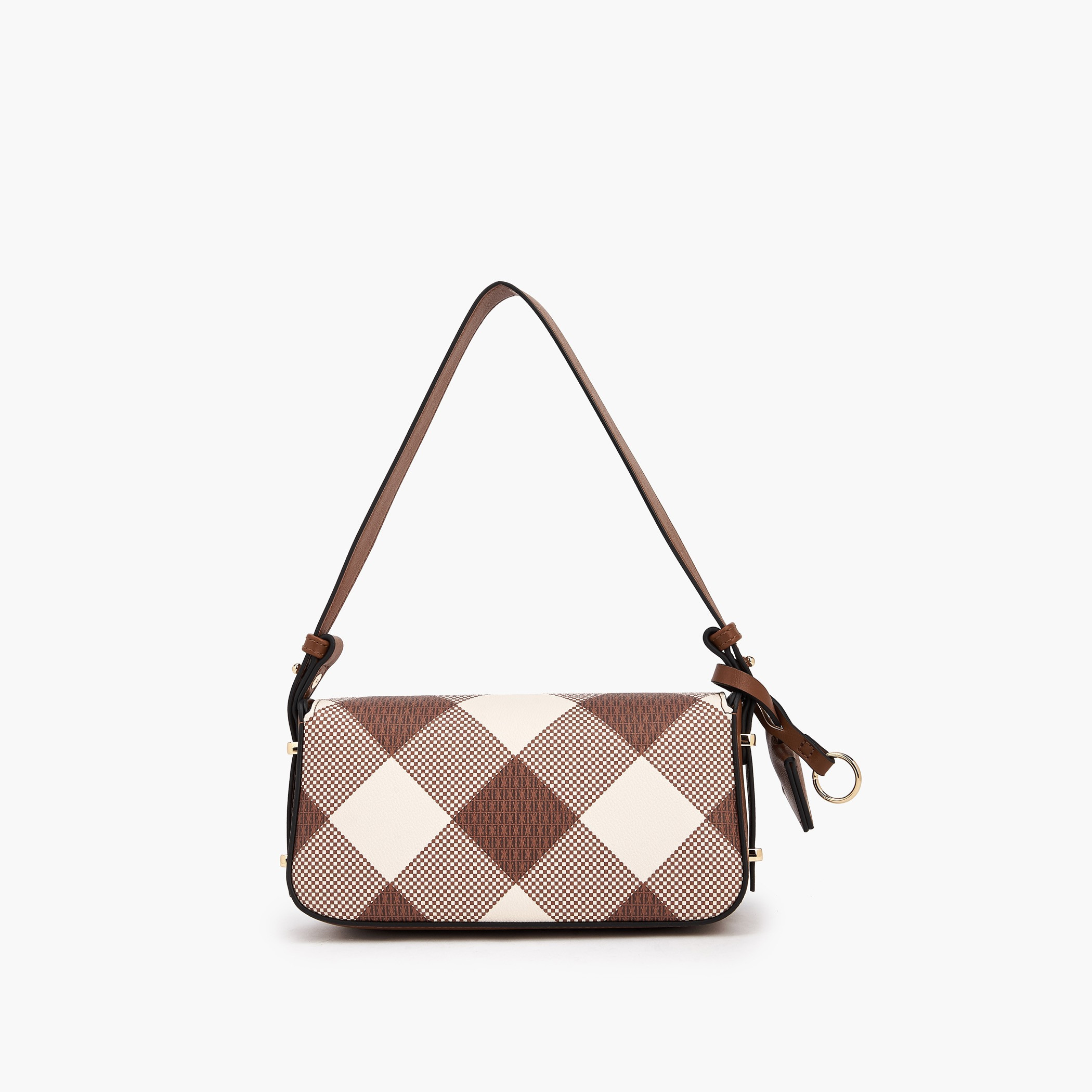شنطة كتف كاروهات بطية إغلاق من إيل-women-bagsandwallets-handbags-image-6
