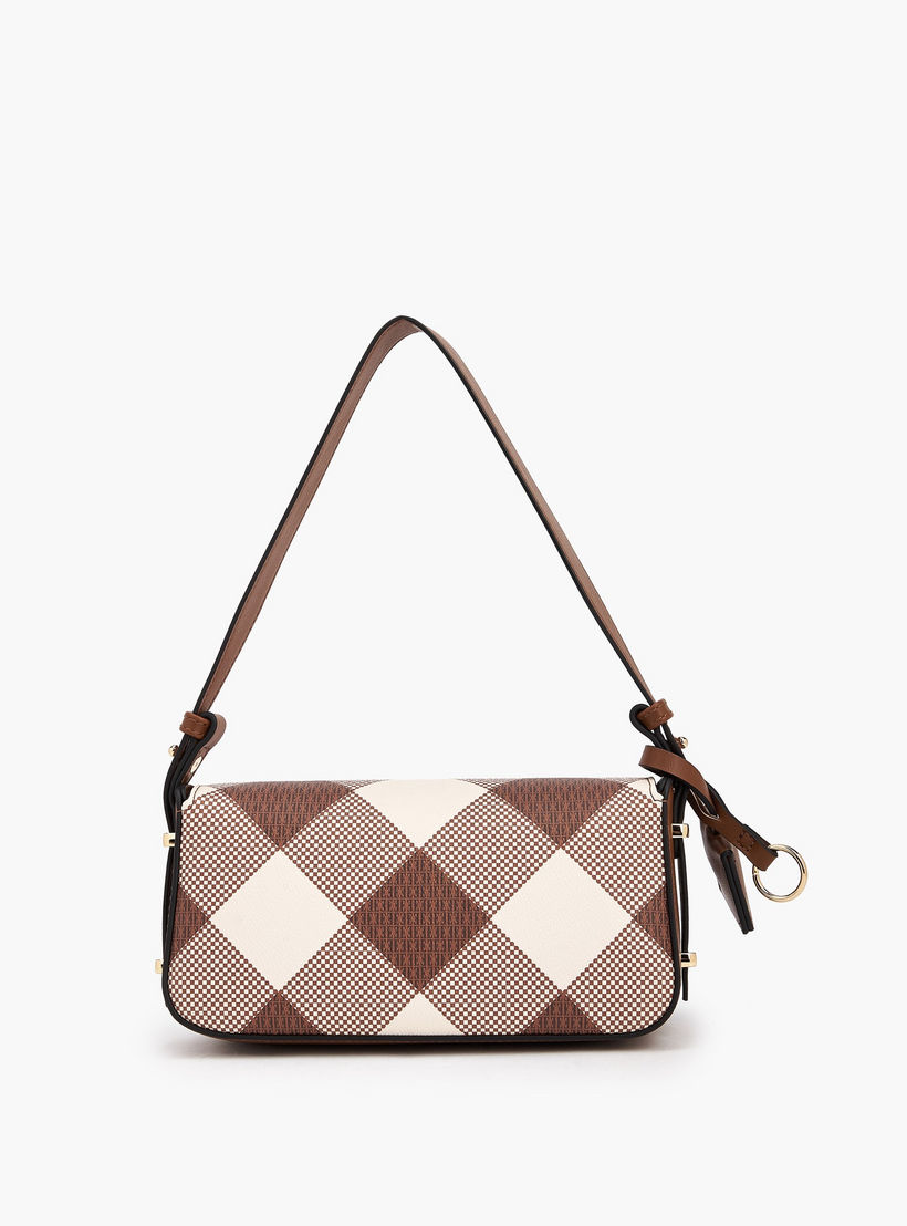شنطة كتف كاروهات بطية إغلاق من إيل-women-bagsandwallets-handbags-image-6