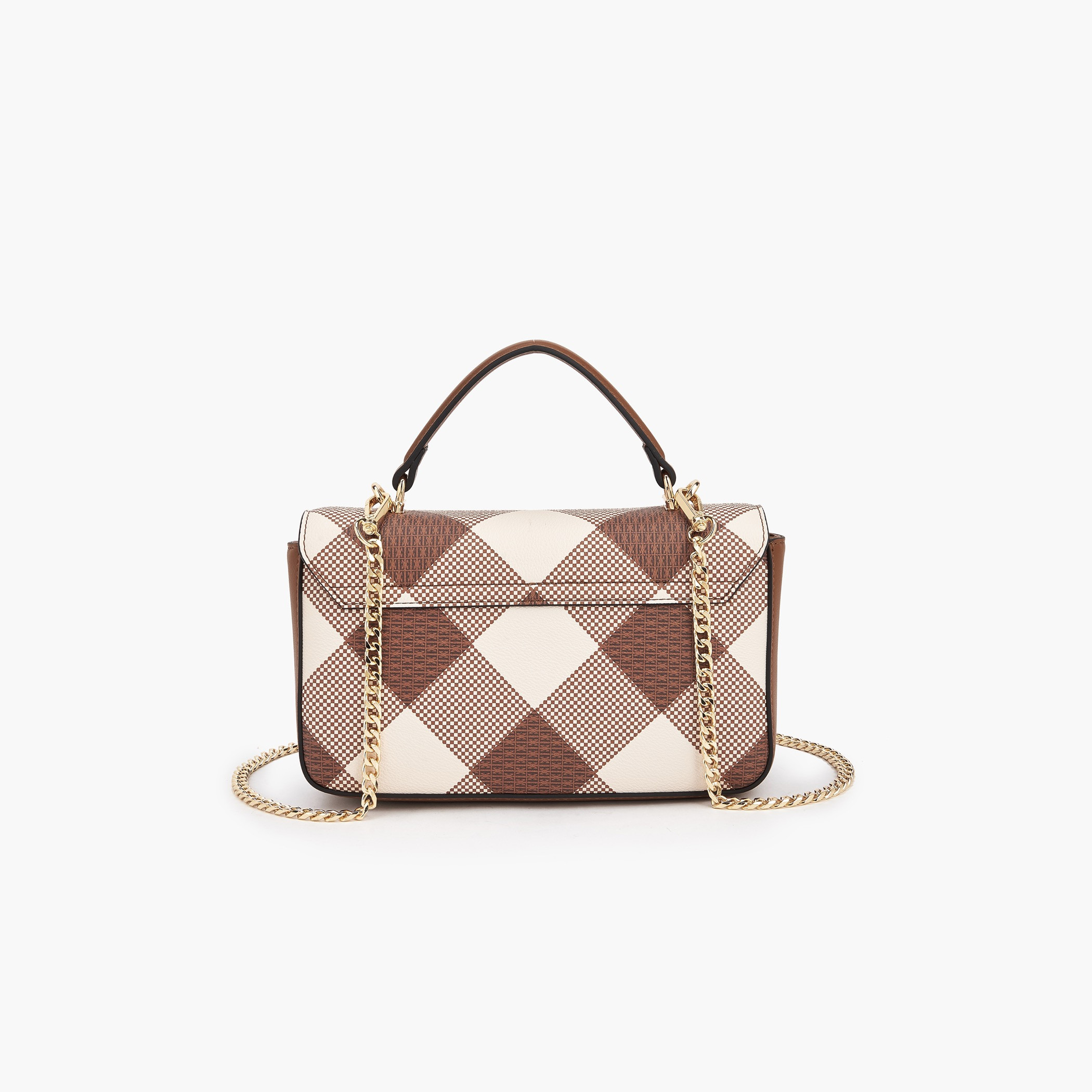 شنطة ساتشل بطبعات مونوجرام مع حزام سلسلة من إيل-women-bagsandwallets-handbags-image-5