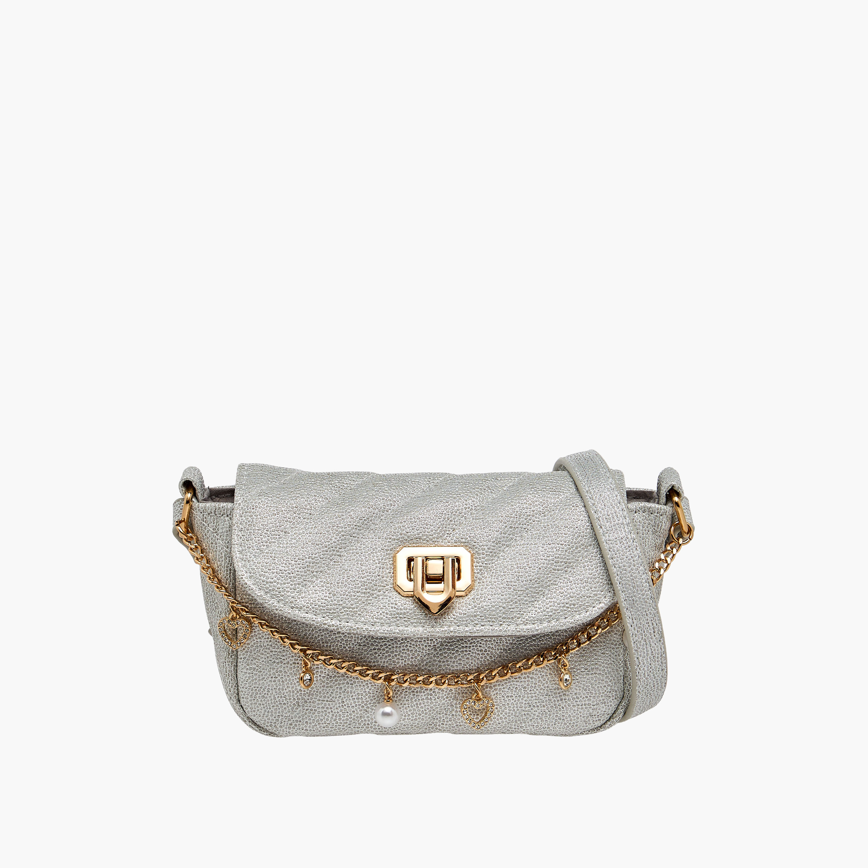 Celeste Charm Embellished Crossbody Bag with Adjustable Strap-girls-accessories-bags-image-1