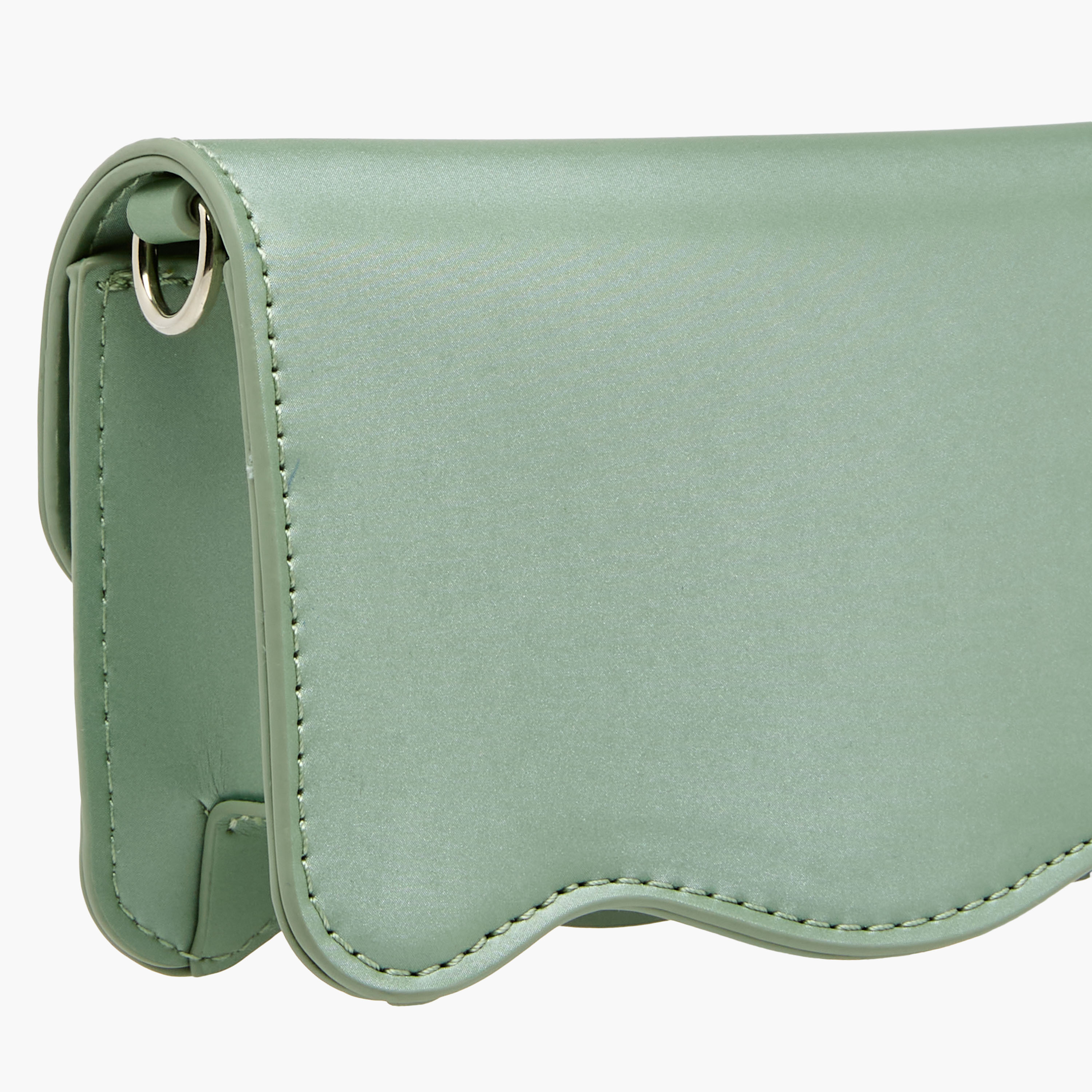 Celeste Scalloped Bow Embellished Crossbody Bag with Chain Strap-girls-accessories-bags-image-6
