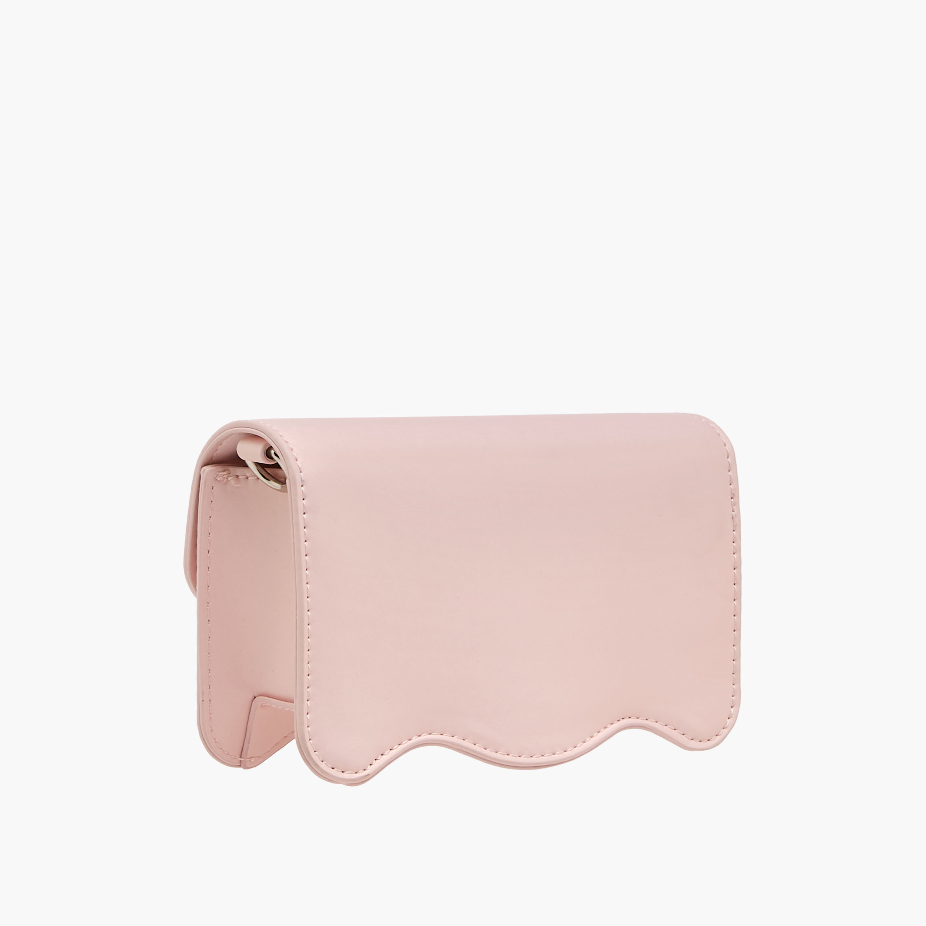 Celeste Scalloped Bow Embellished Crossbody Bag with Chain Strap-girls-accessories-bags-image-4