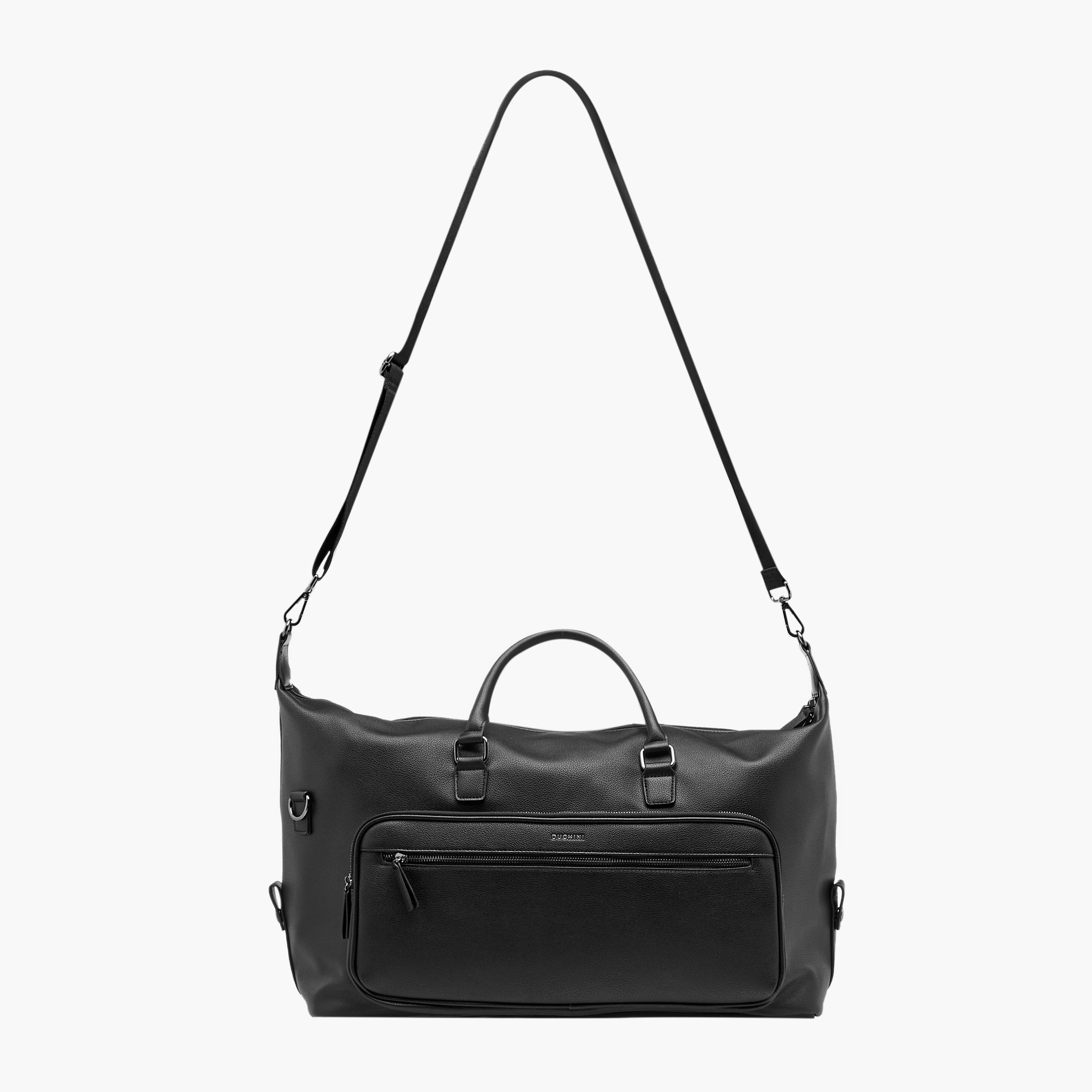 Duchini Textured Duffle Bag with Detachable Strap-travel-luggagesandbags-dufflebags-image-3