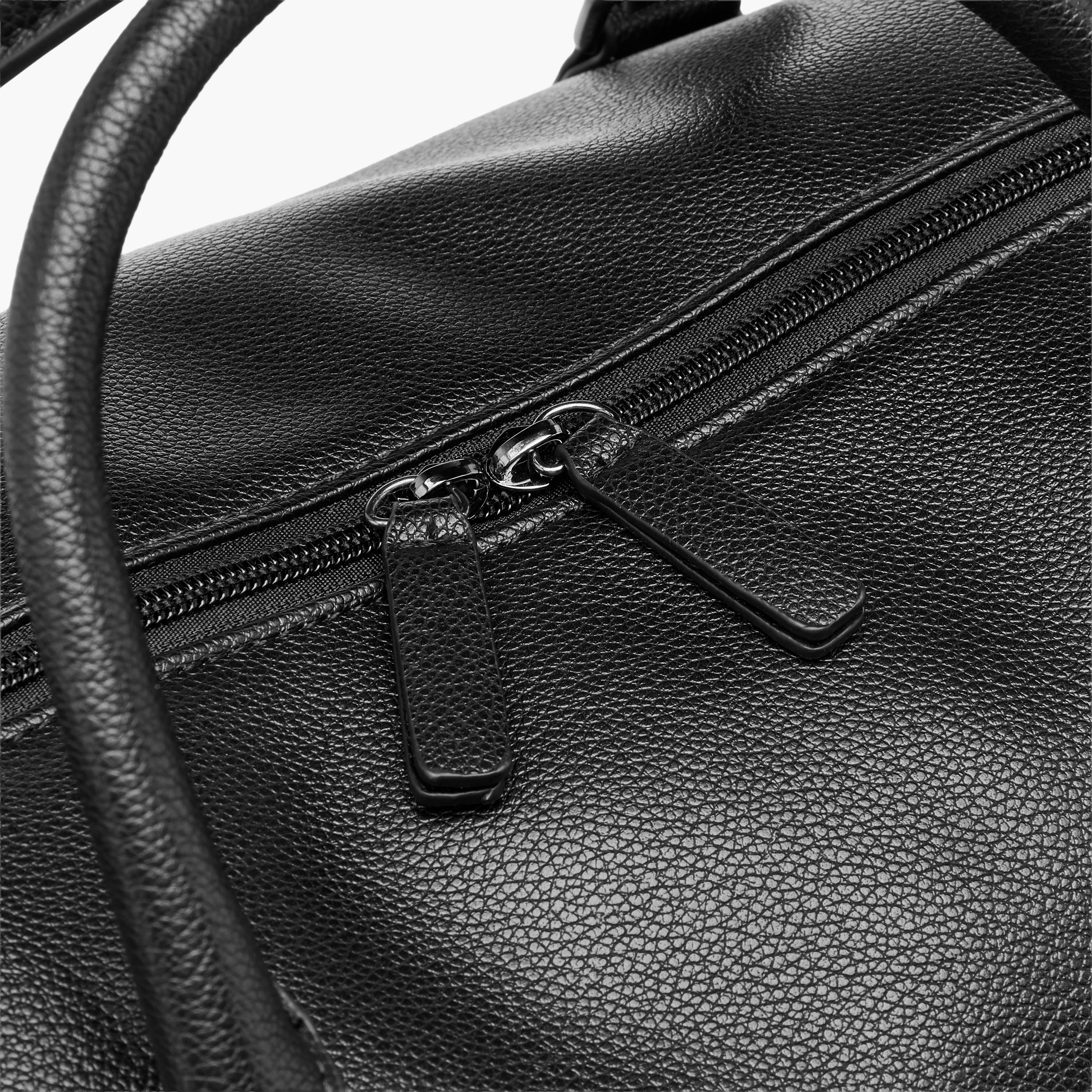 Duchini Textured Duffle Bag with Detachable Strap-travel-luggagesandbags-dufflebags-image-6
