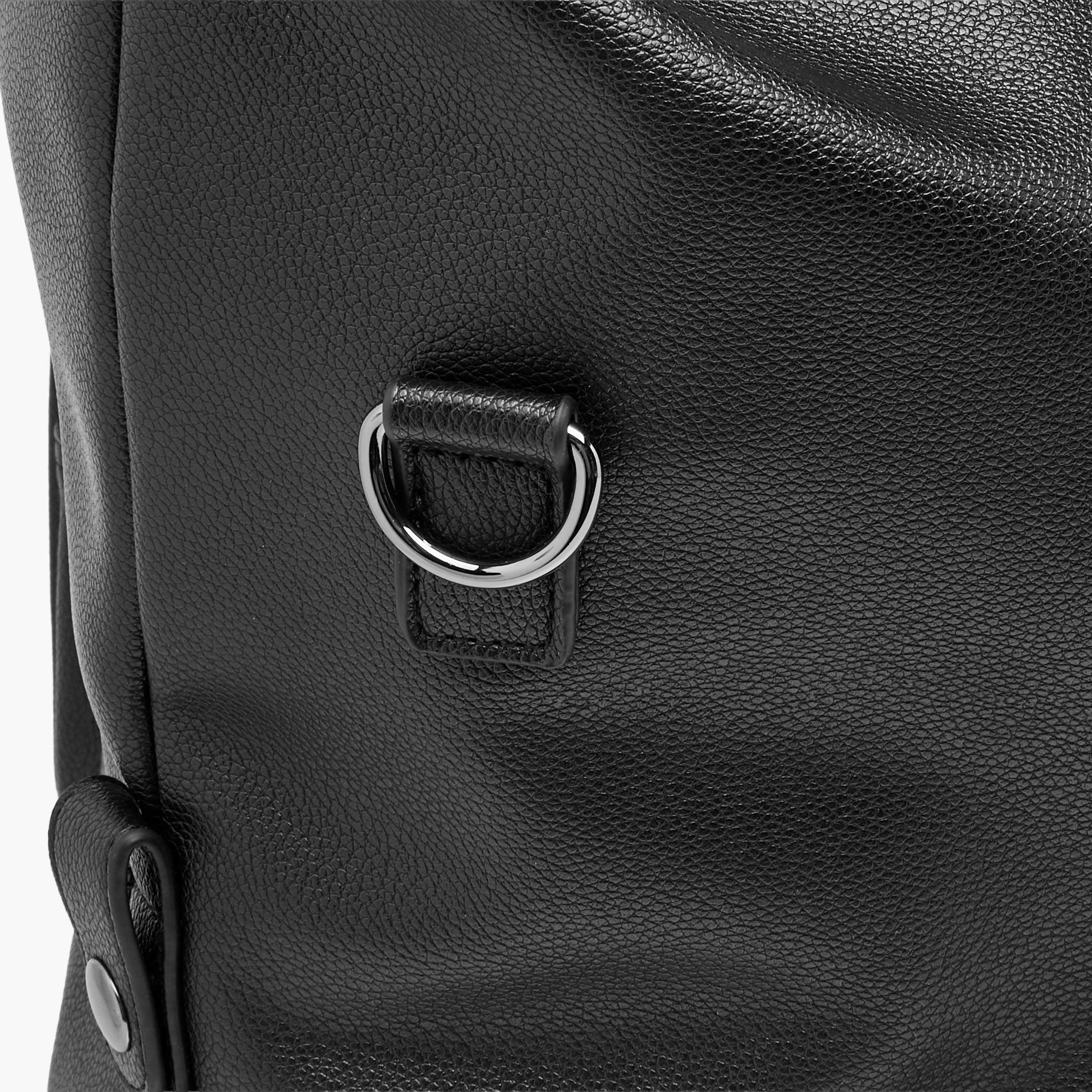 Duchini Textured Duffle Bag with Detachable Strap-travel-luggagesandbags-dufflebags-image-7