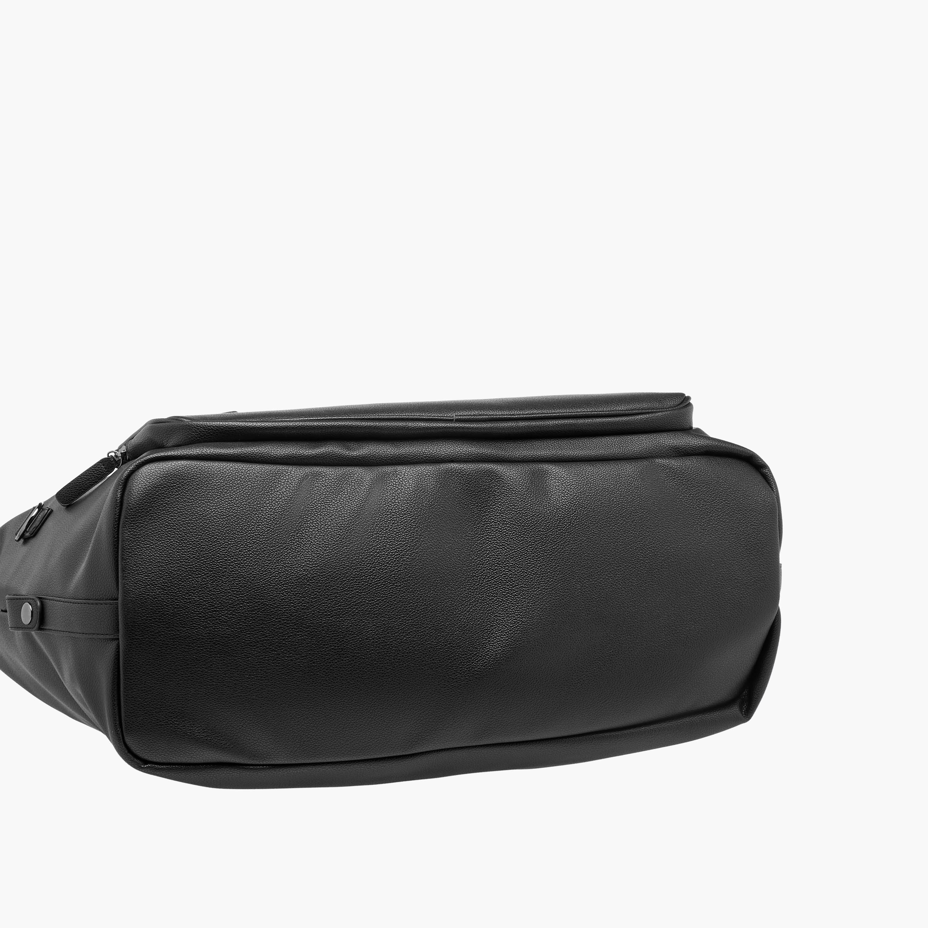 Duchini Textured Duffle Bag with Detachable Strap-travel-luggagesandbags-dufflebags-image-8