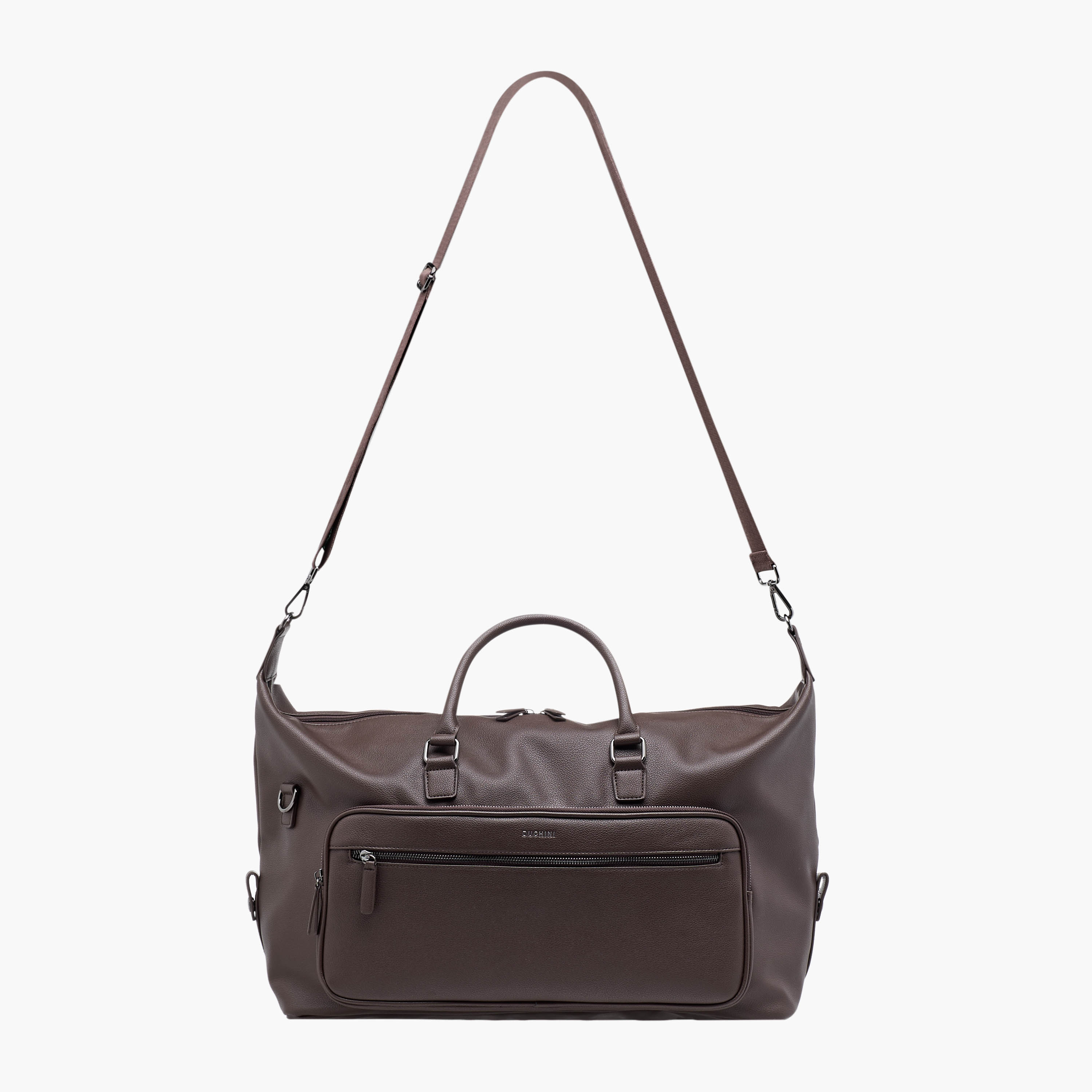 Duchini Textured Duffle Bag with Detachable Strap-travel-luggagesandbags-dufflebags-image-3