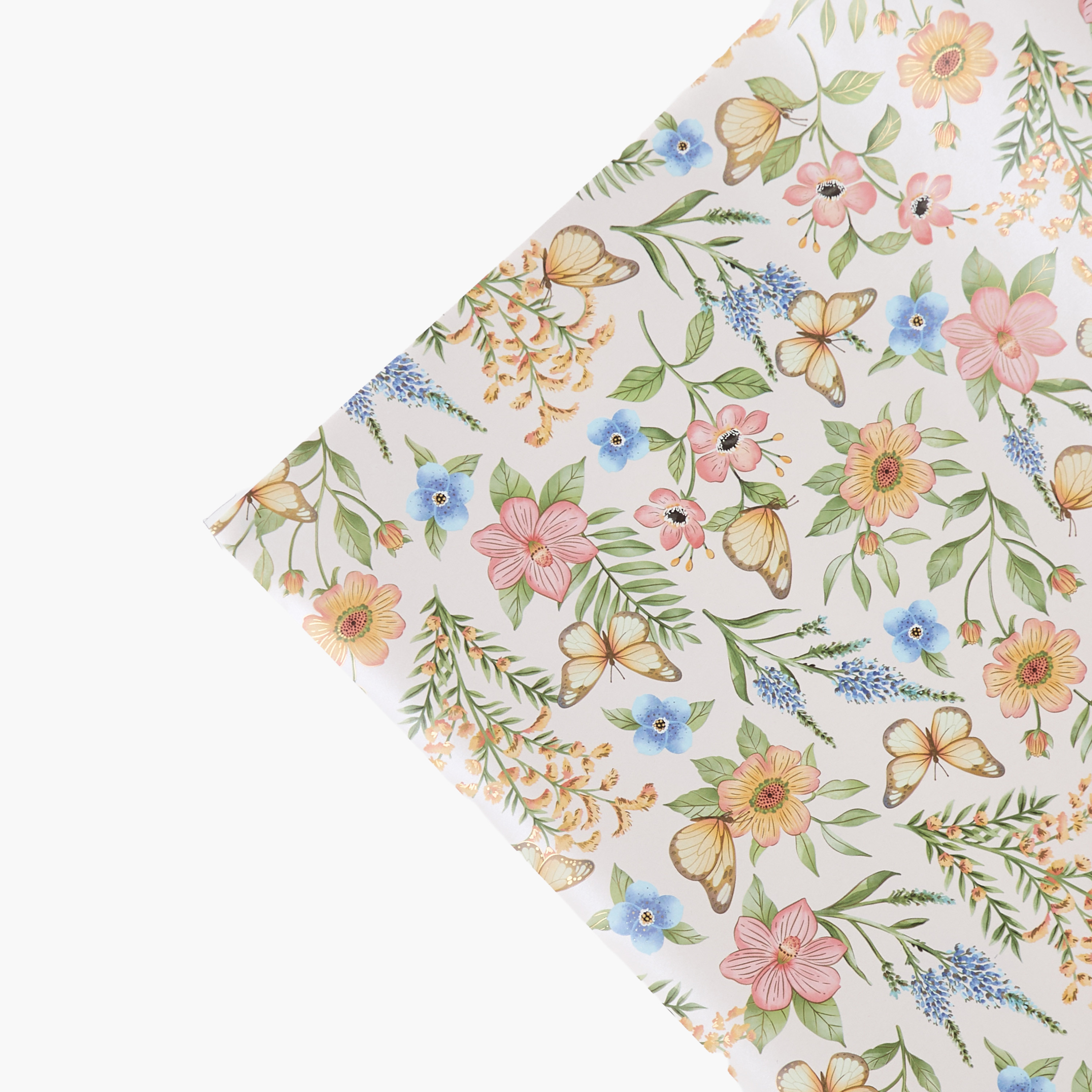 Findz Floral Print Paper Gift Wrap - 70x200 cms-household-decor-decorativeobjectsandsculptures-image-3