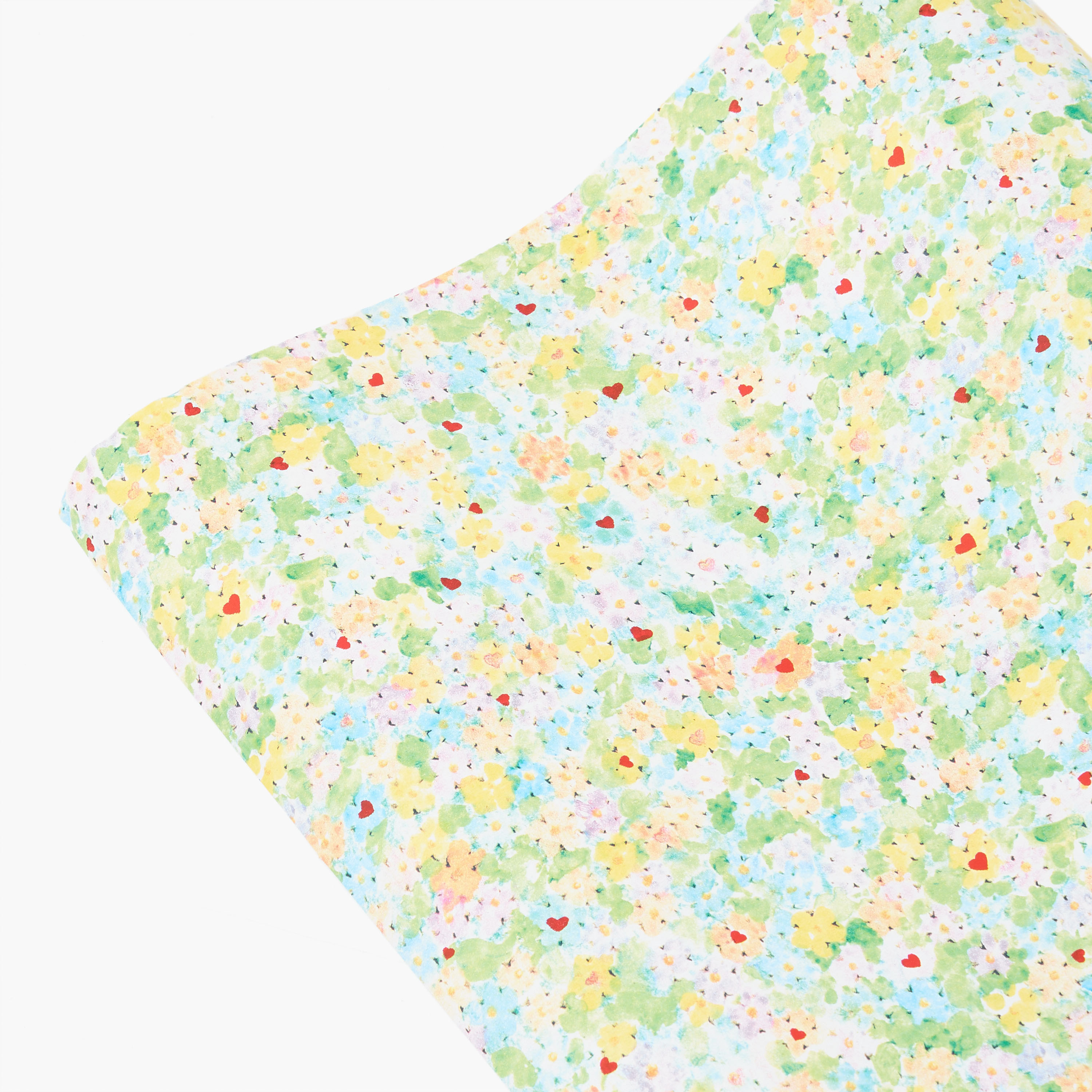 Findz Floral Print Paper Gift Wrap - 70x200 cm-household-giftingaccessories-giftings-image-3