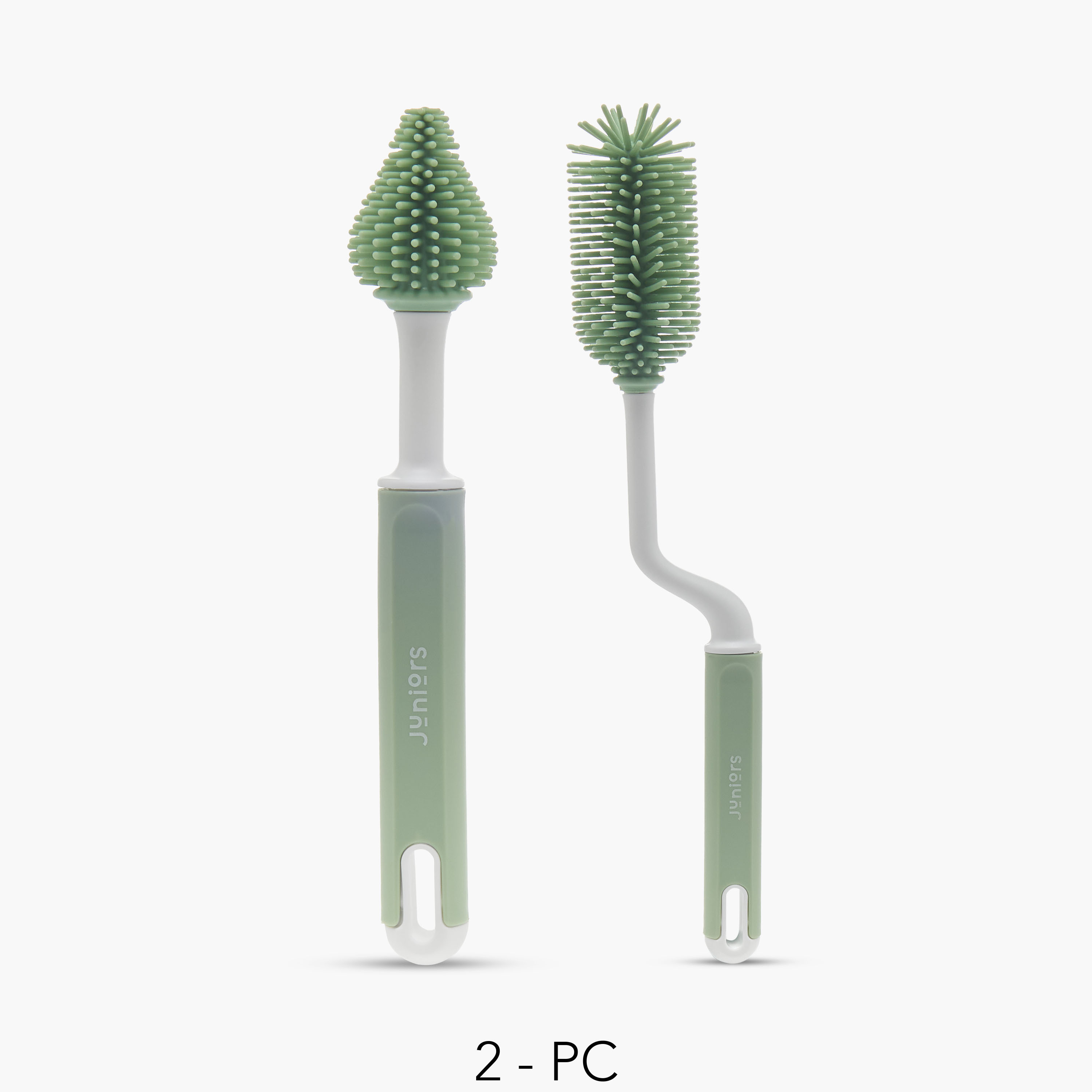 Juniors Silicone Bottle and Nipple Brush Set-baby-feeding-accessories-image-1