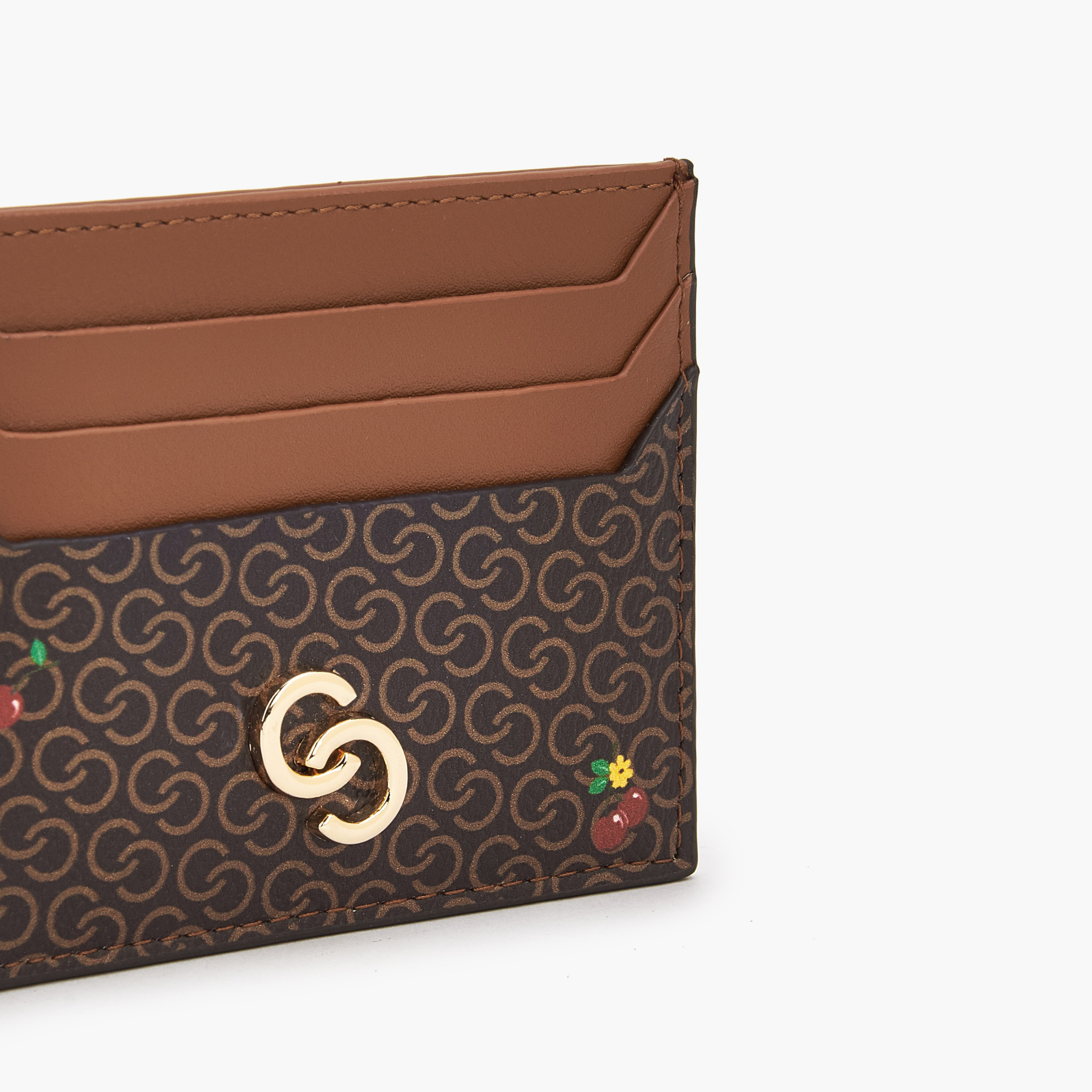 حافظة بطاقات بطبعات مونوجرام من سيليست-women-bagsandwallets-wallets-image-3