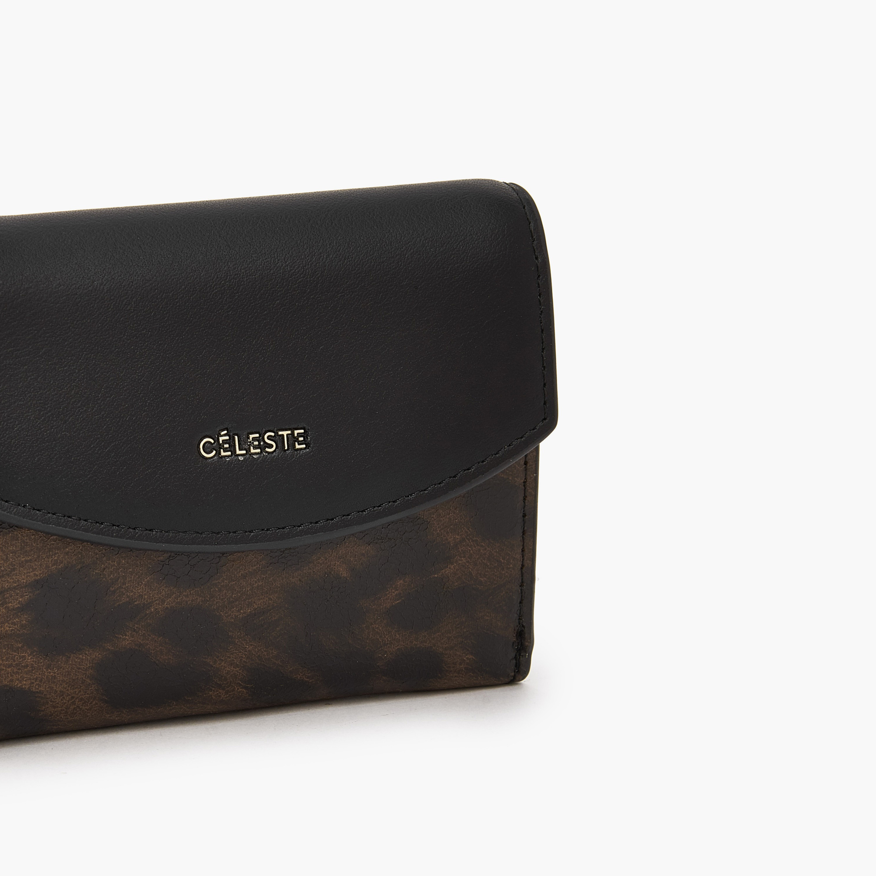 Celeste Animal Print Wallet with Snap Button Closure-women-bagsandwallets-wallets-image-3