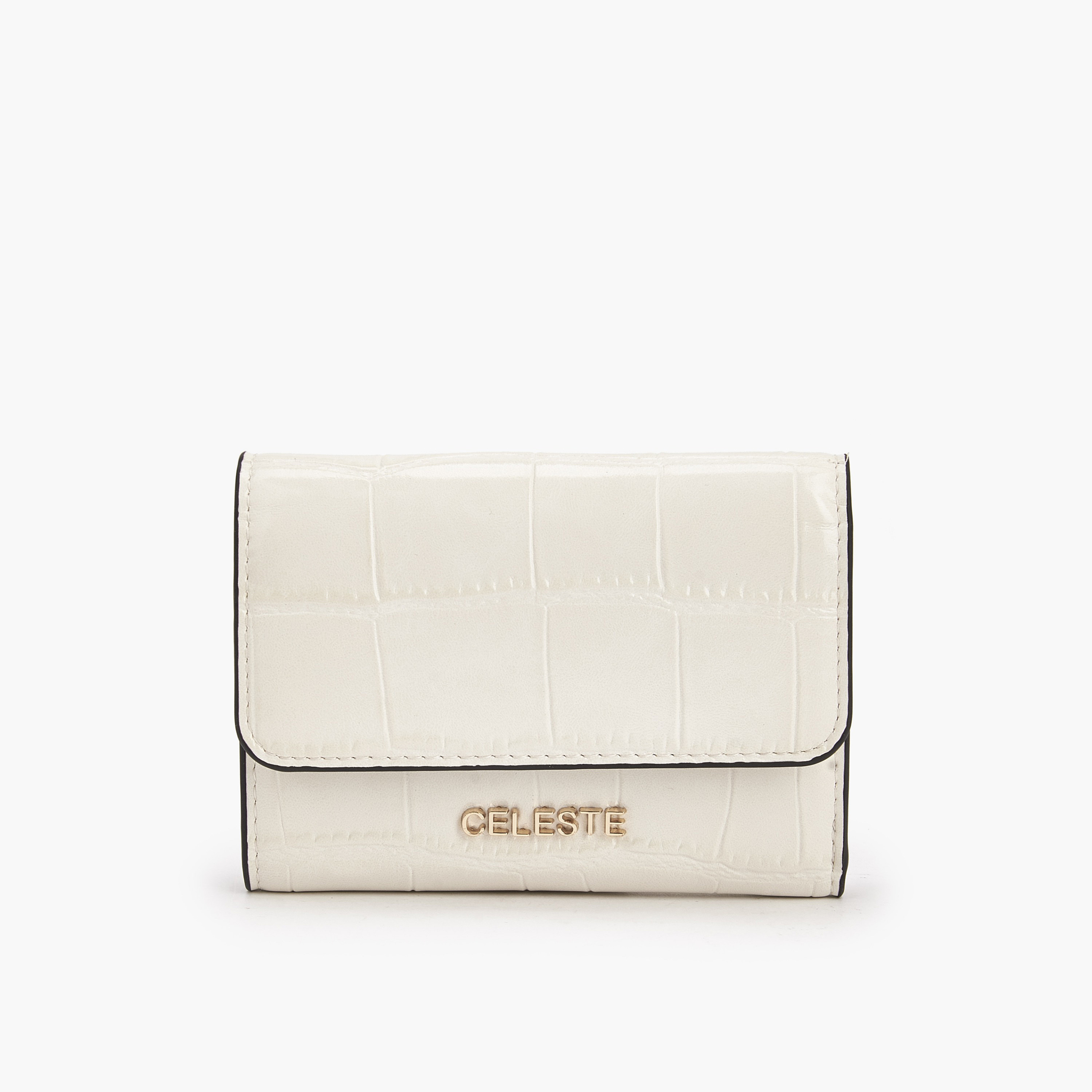محفظة بارزة الملمس بزر إغلاق من سيليست-women-bagsandwallets-wallets-image-1