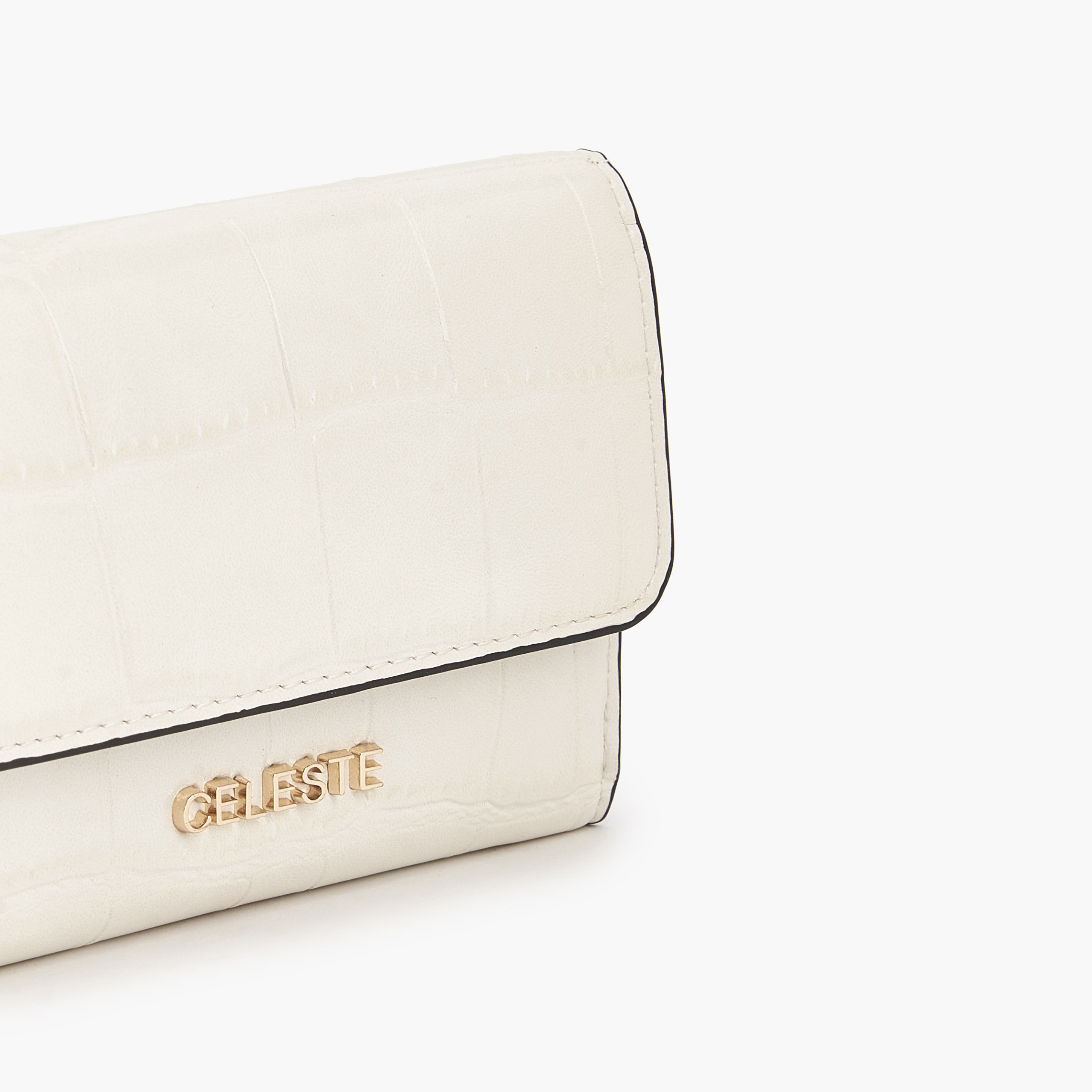محفظة بارزة الملمس بزر إغلاق من سيليست-women-bagsandwallets-wallets-image-3