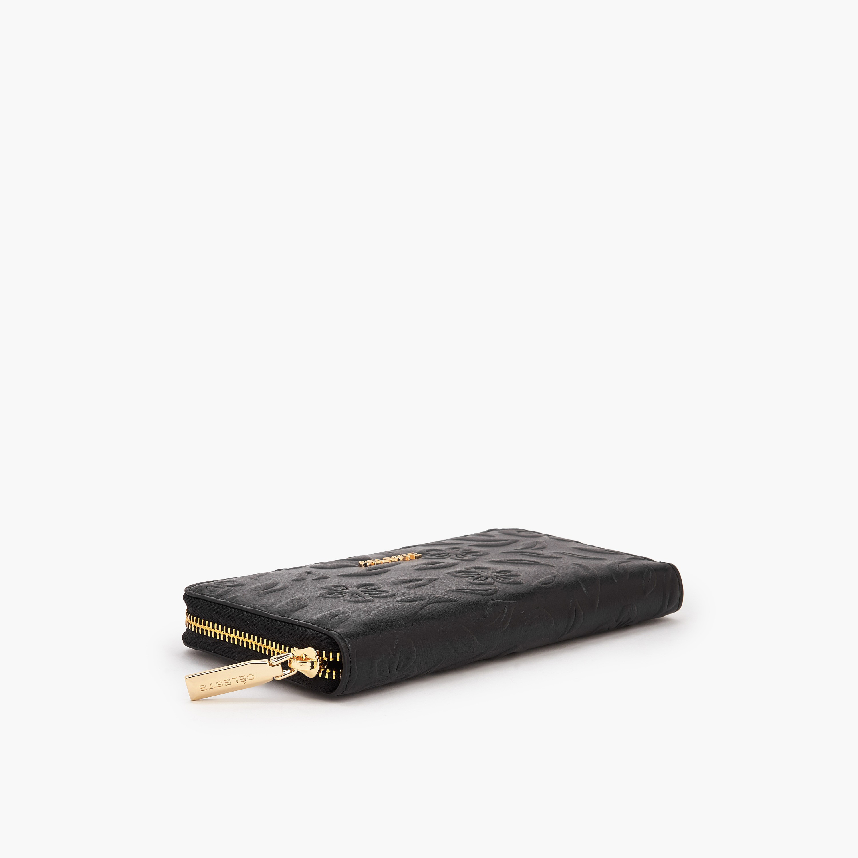Celeste Floral Embossed Zip Around Wallet-women-bagsandwallets-wallets-image-4
