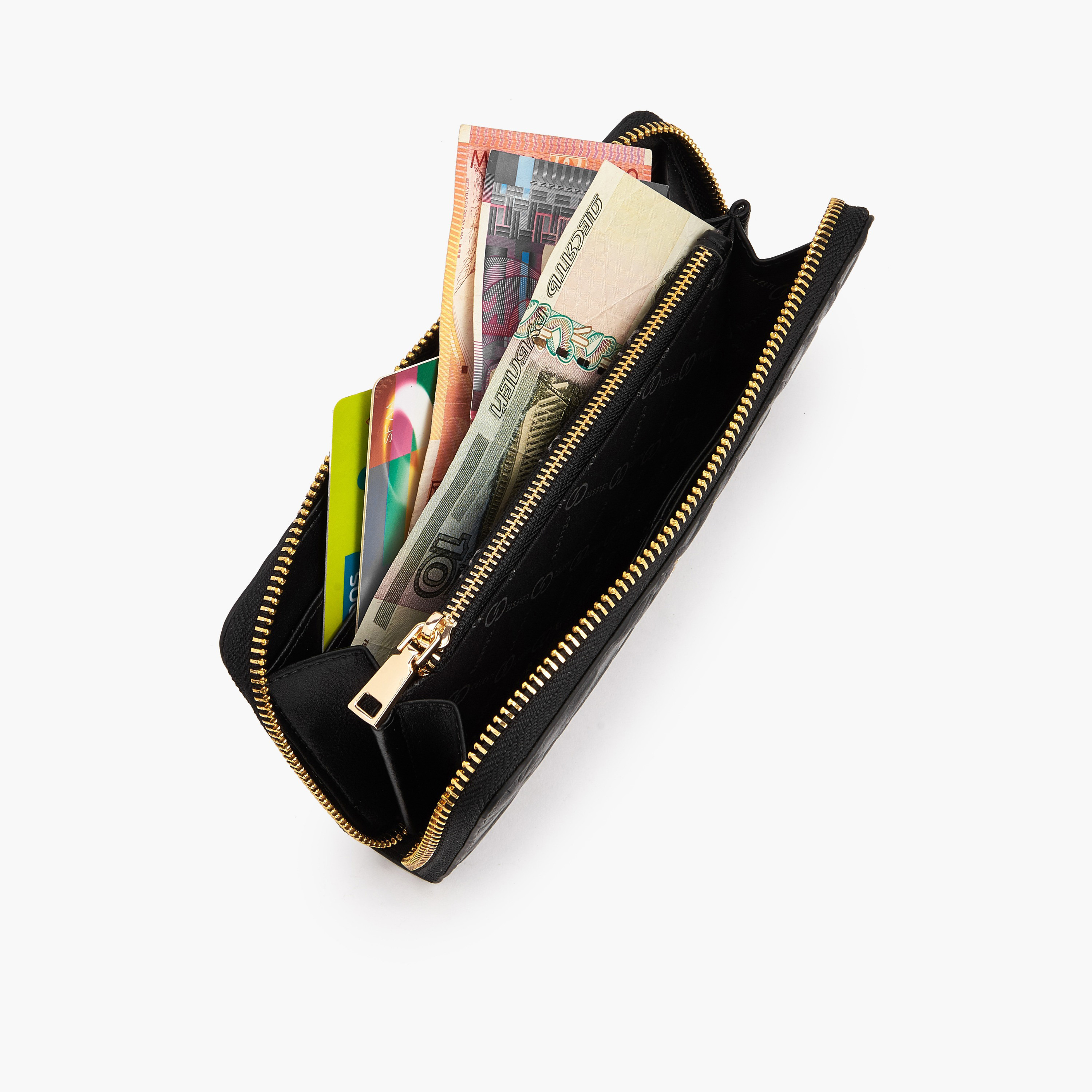 Celeste Floral Embossed Zip Around Wallet-women-bagsandwallets-wallets-image-7