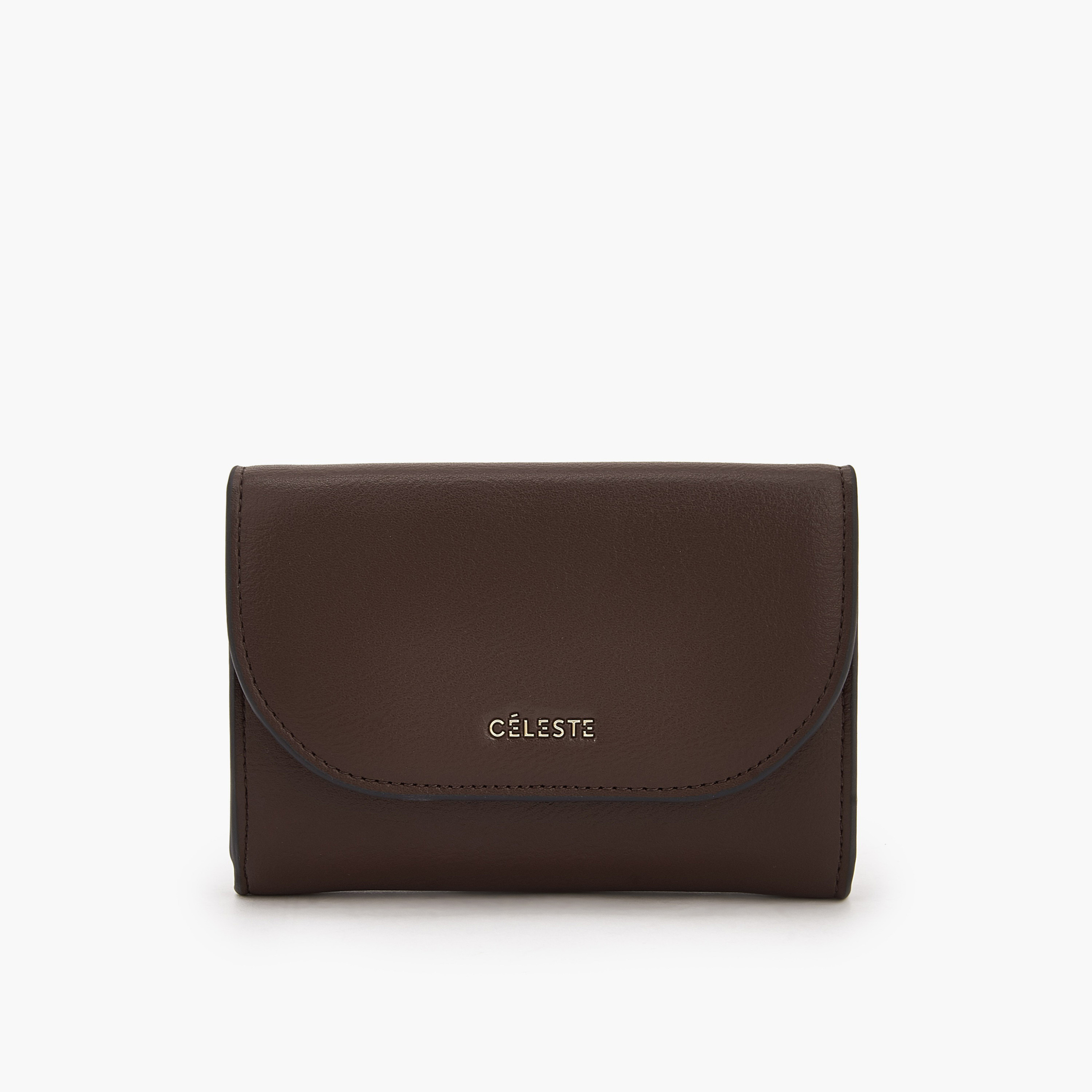 محفظة سادة بزر إغلاق من سيليست-women-bagsandwallets-wallets-image-1