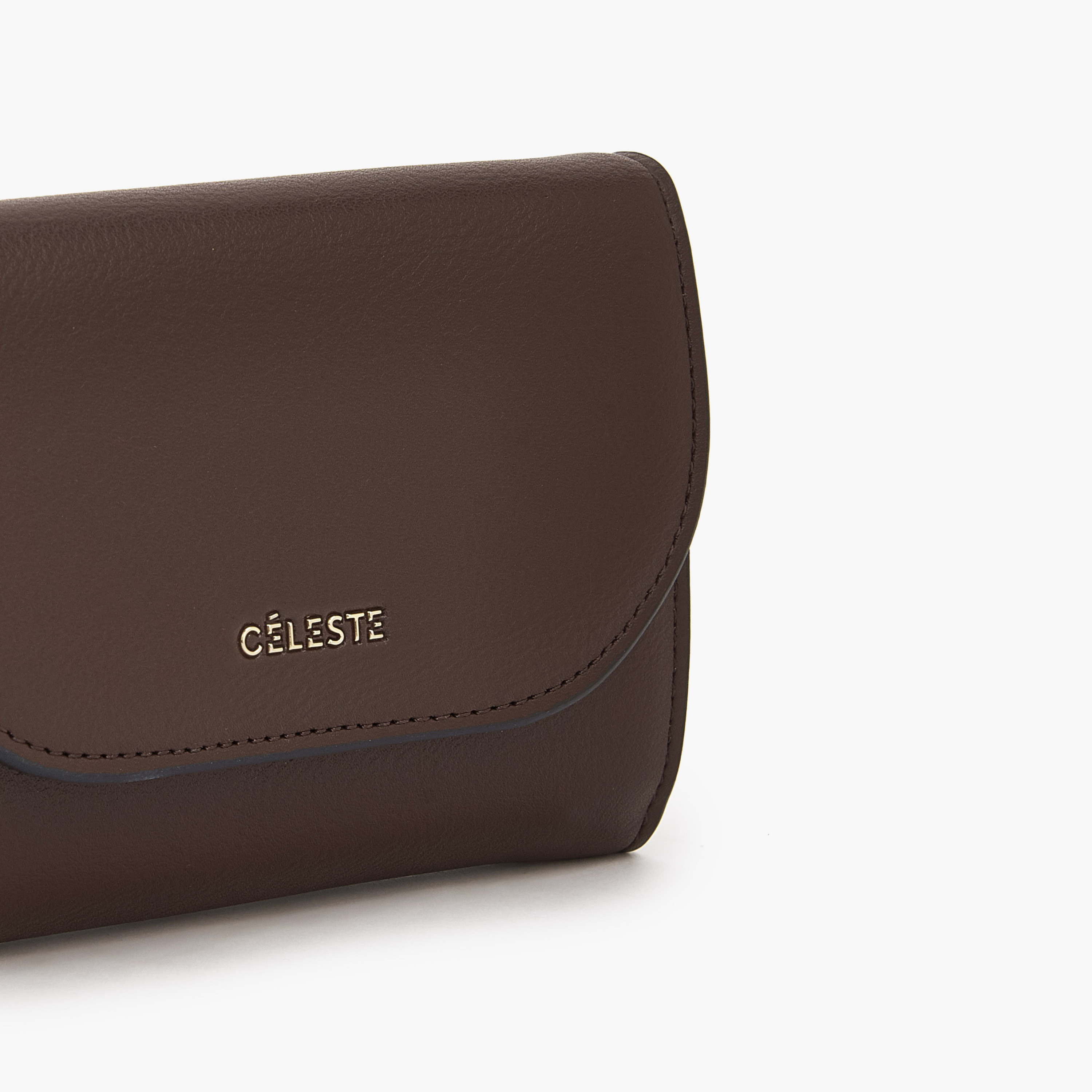 محفظة سادة بزر إغلاق من سيليست-women-bagsandwallets-wallets-image-3