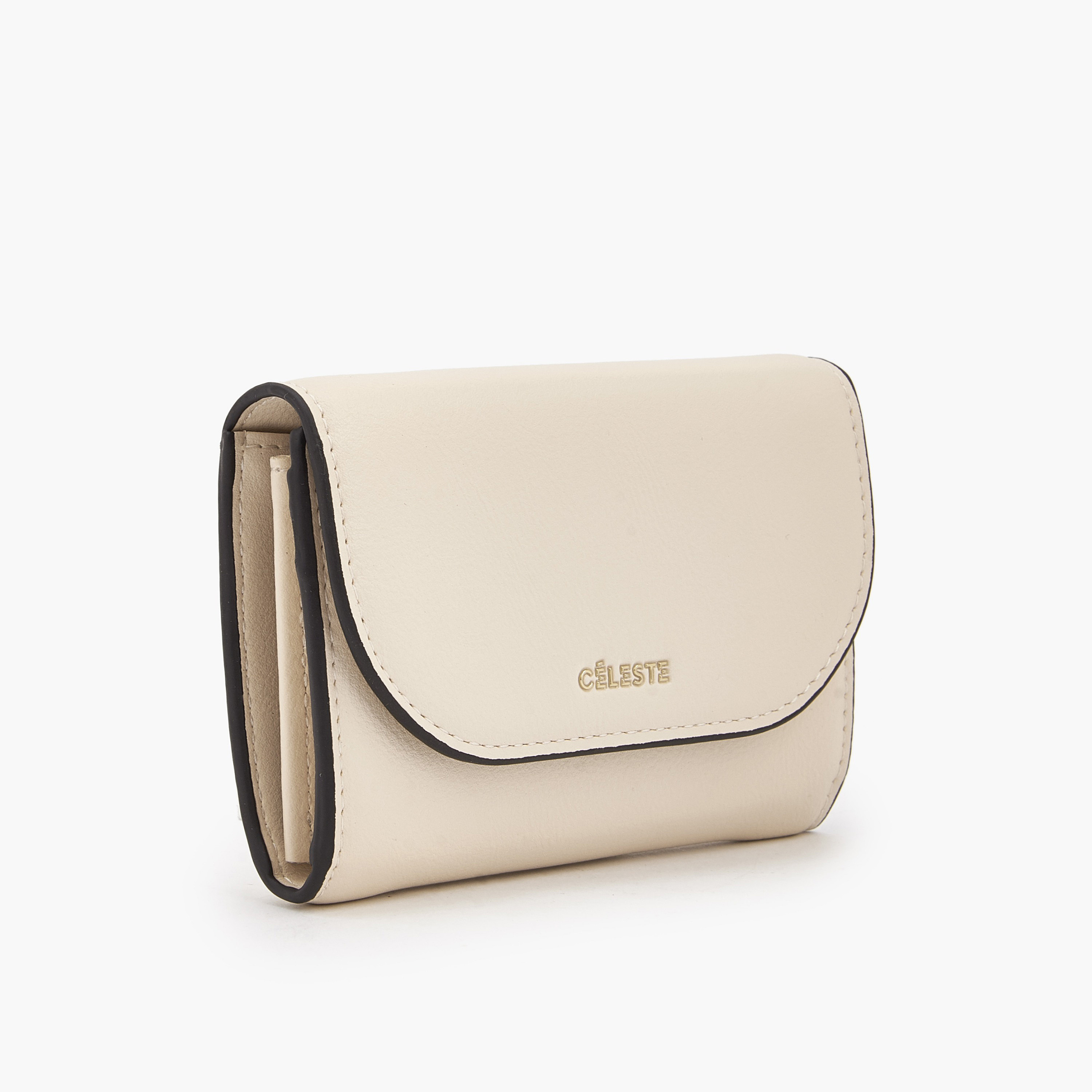 محفظة سادة بزر إغلاق من سيليست-women-bagsandwallets-wallets-image-4