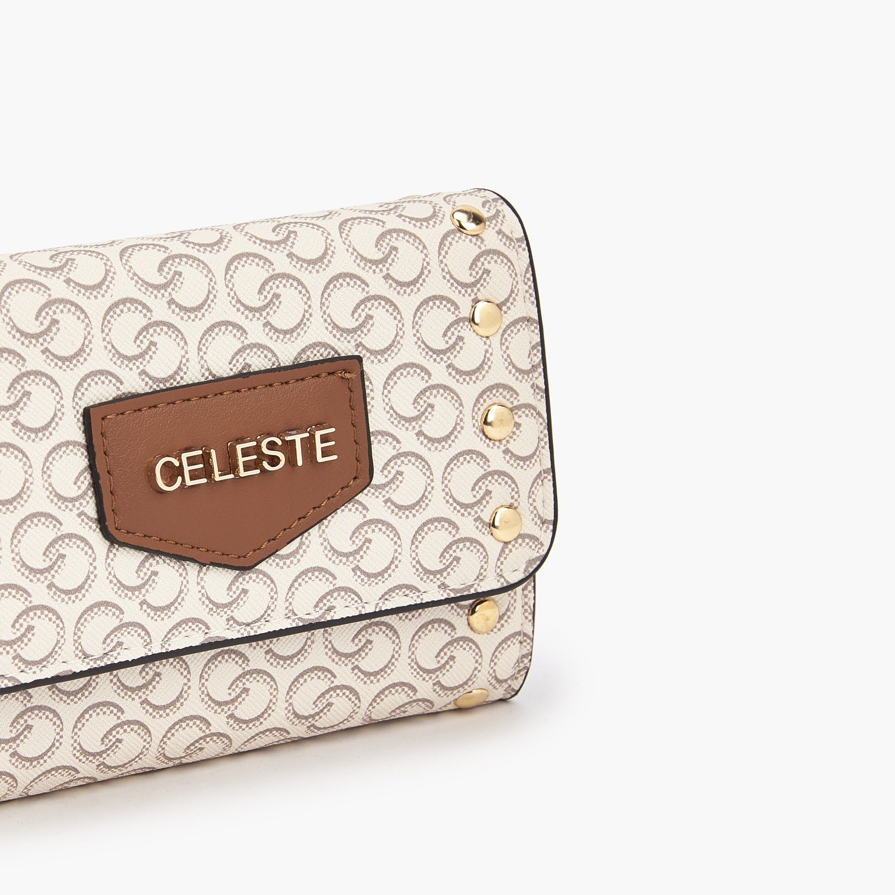 محفظة بزينة دبابيس وزر إغلاق من سيليست-women-bagsandwallets-wallets-image-3