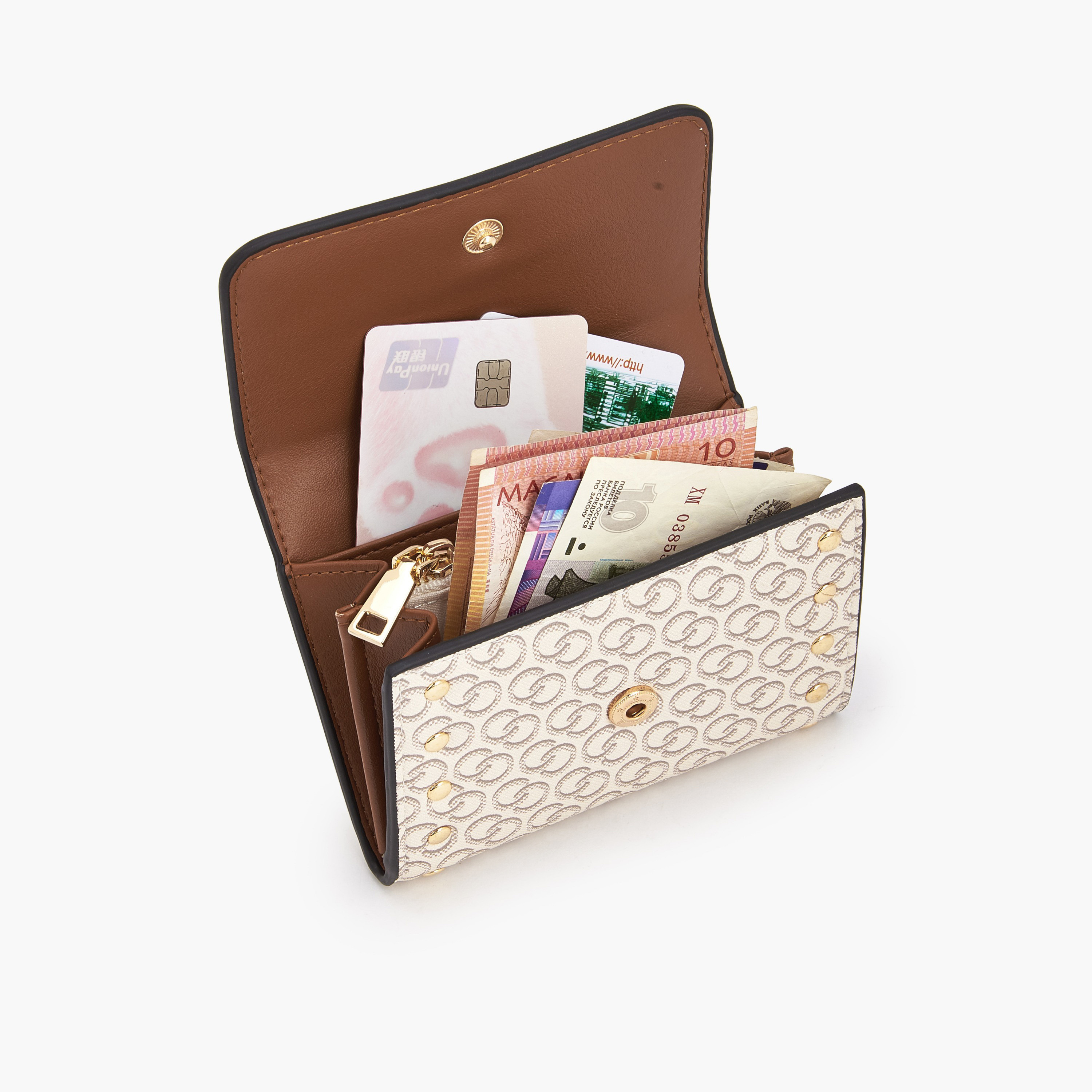 محفظة بزينة دبابيس وزر إغلاق من سيليست-women-bagsandwallets-wallets-image-7