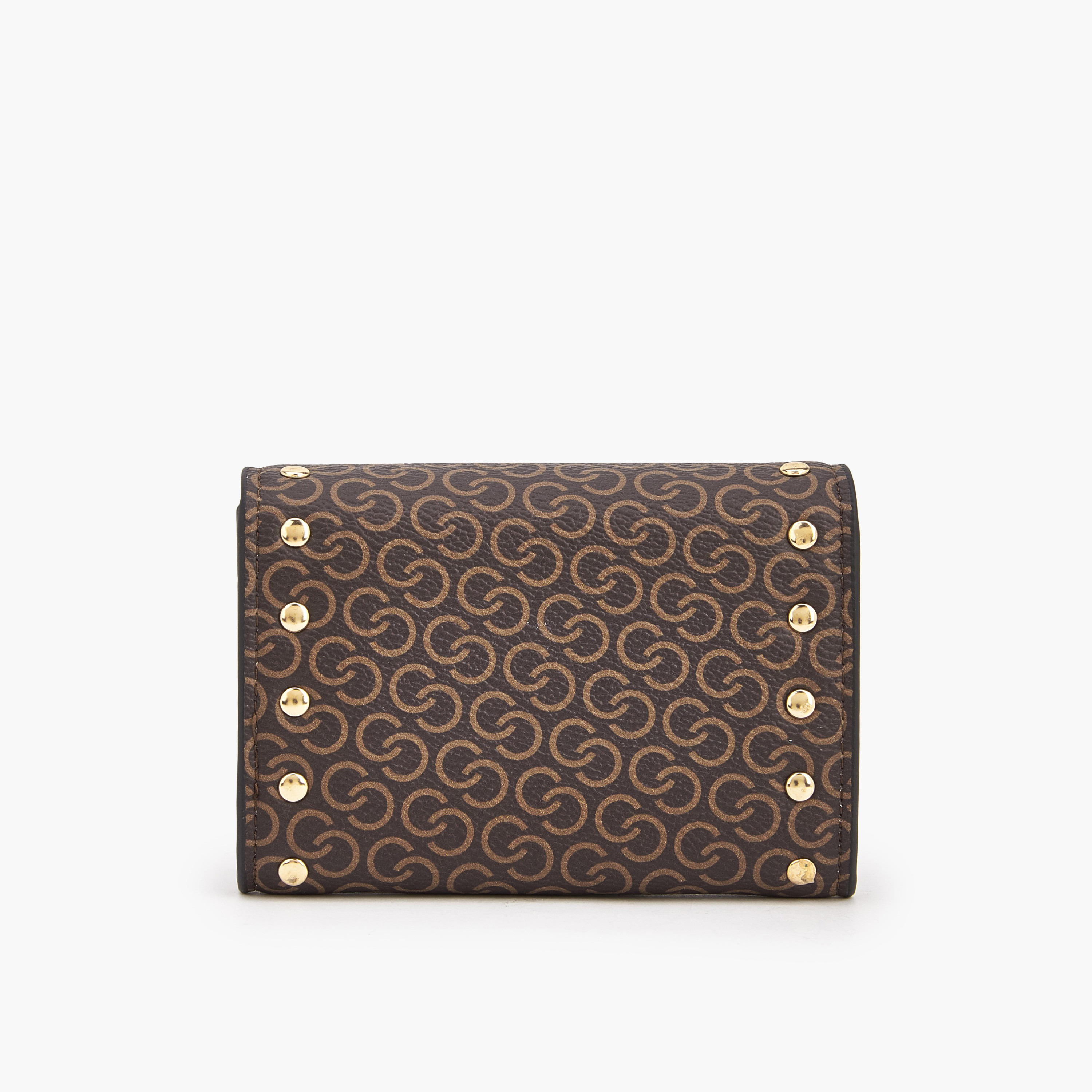 Celeste Stud Embellished Wallet with Button Closure-women-bagsandwallets-wallets-image-4