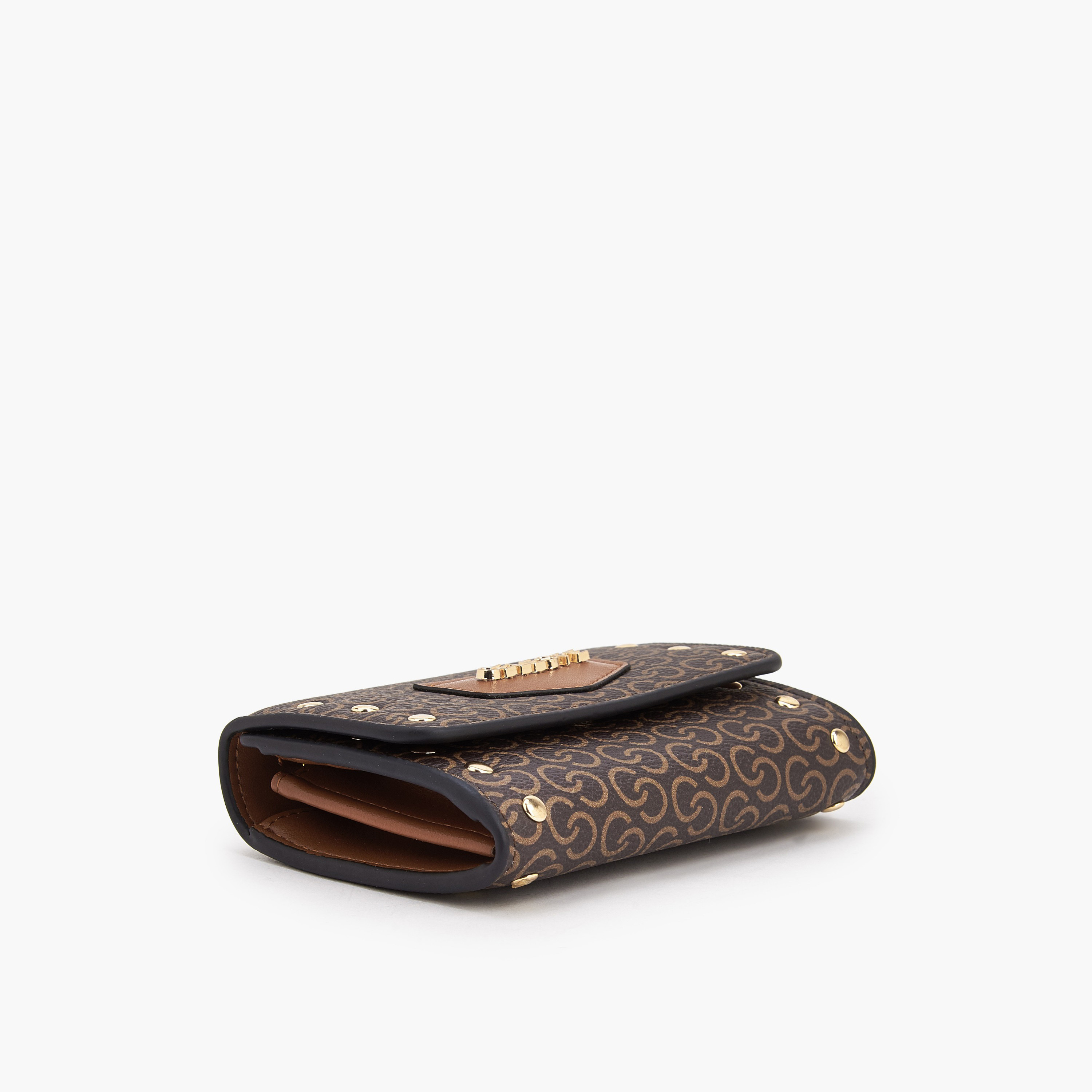 Celeste Stud Embellished Wallet with Button Closure-women-bagsandwallets-wallets-image-5
