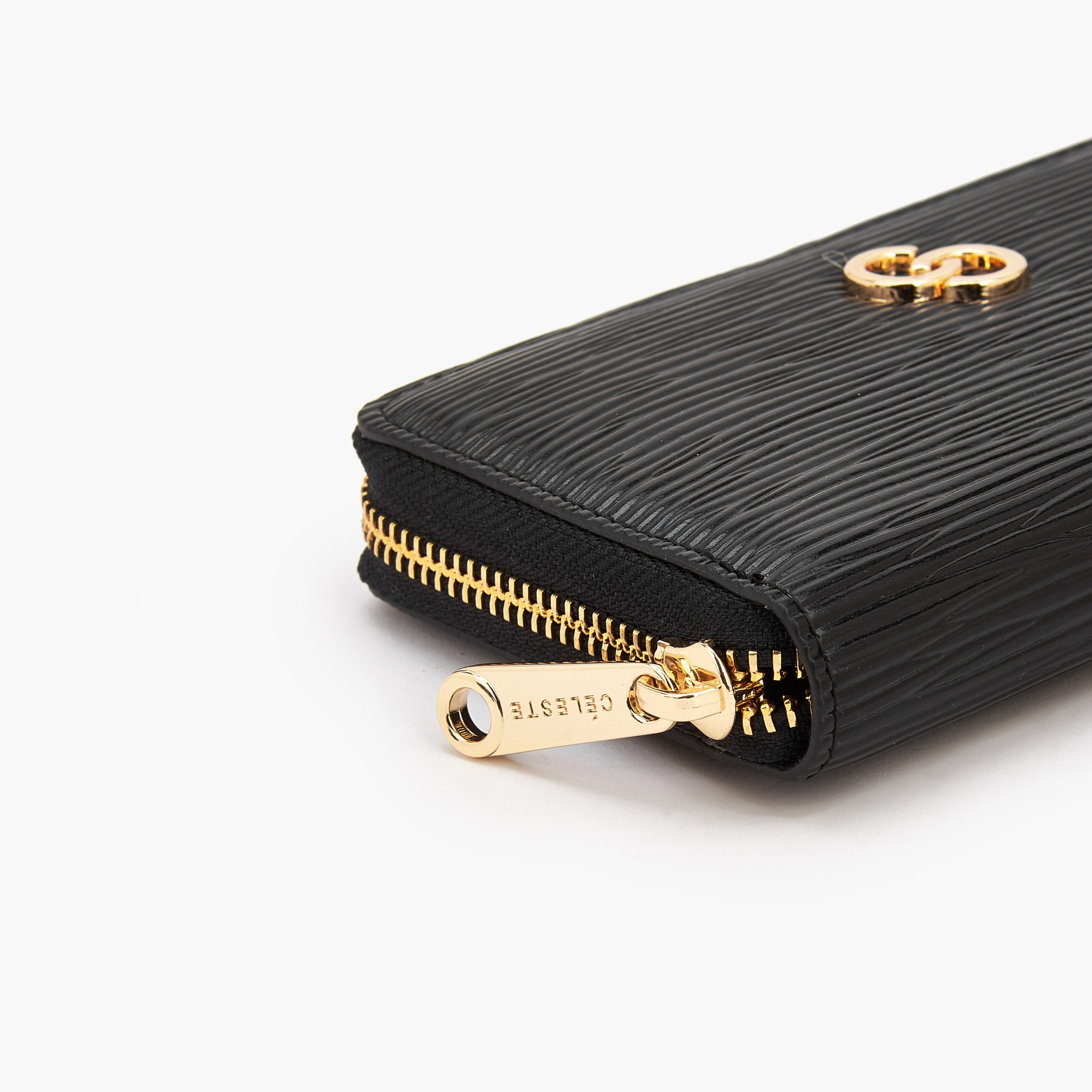 محفظة بارزة الملمس بسحاب من سيليست-women-bagsandwallets-wallets-image-3