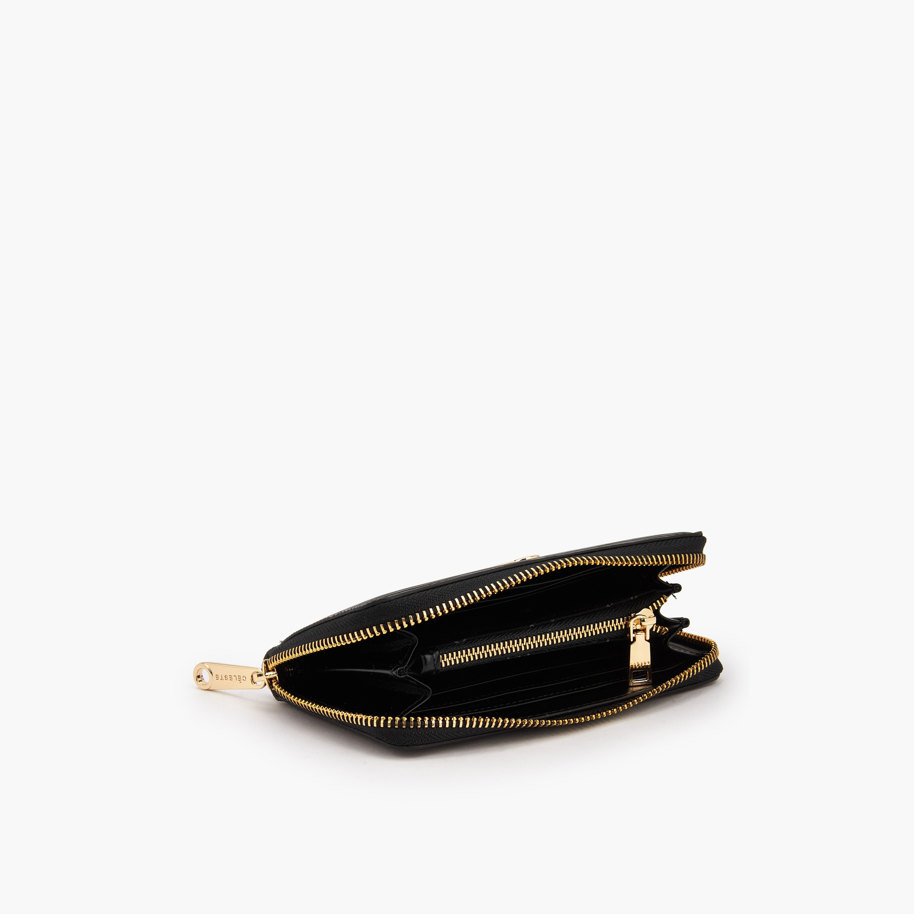 محفظة بارزة الملمس بسحاب من سيليست-women-bagsandwallets-wallets-image-2